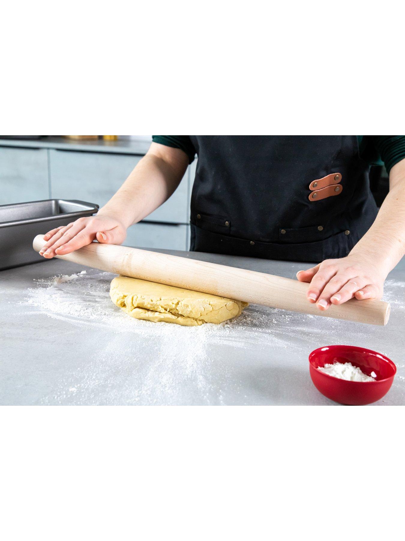 Image 3 of 6 of KitchenAid Maple Wood Tapered Rolling Pin