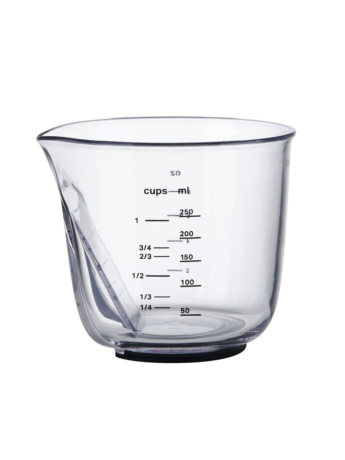 Image 3 of 4 of KitchenAid 3pc Angled Measuring Jug Set - Black