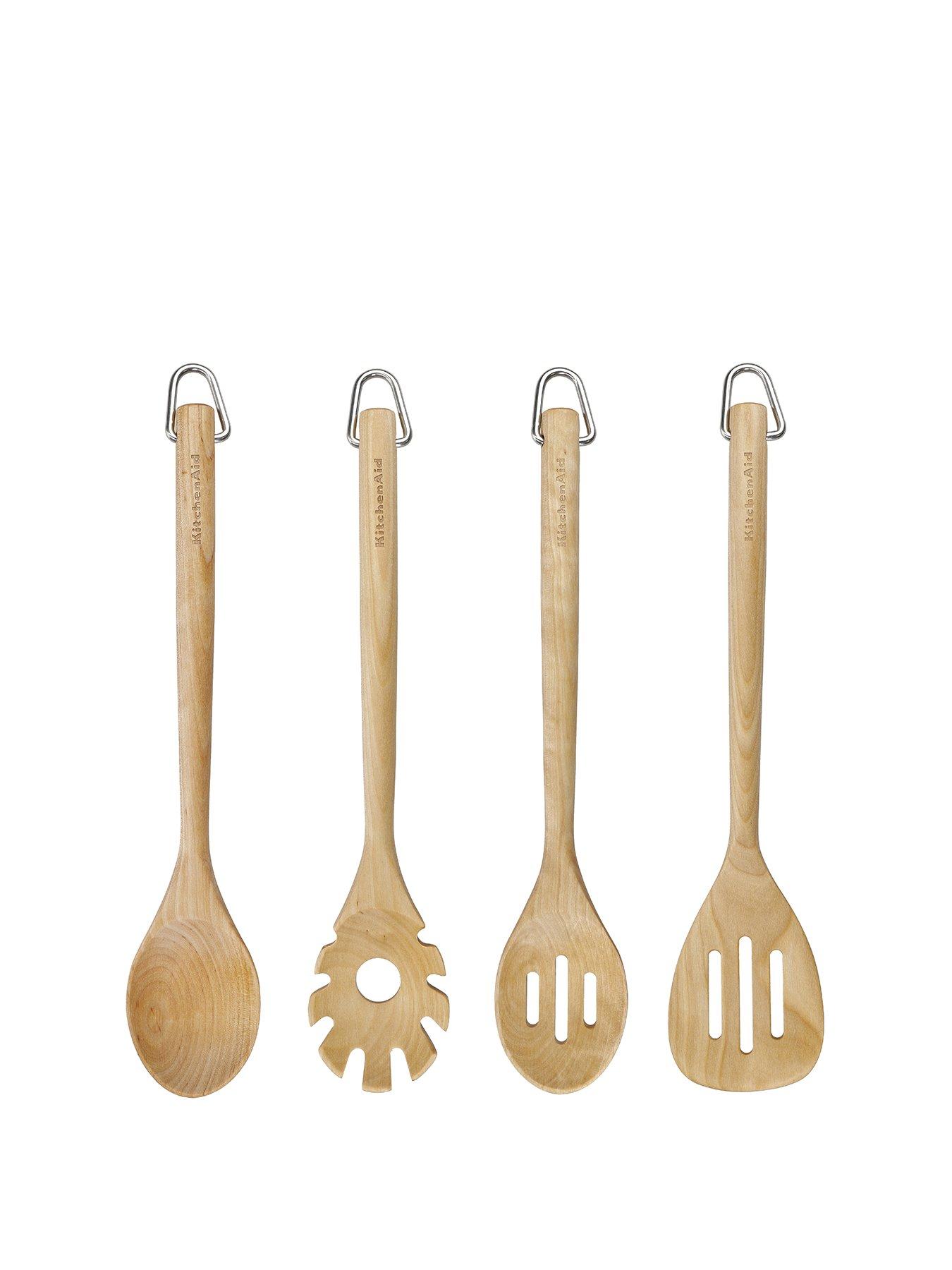 Image 2 of 7 of KitchenAid 4pc Birchwood Tool Set