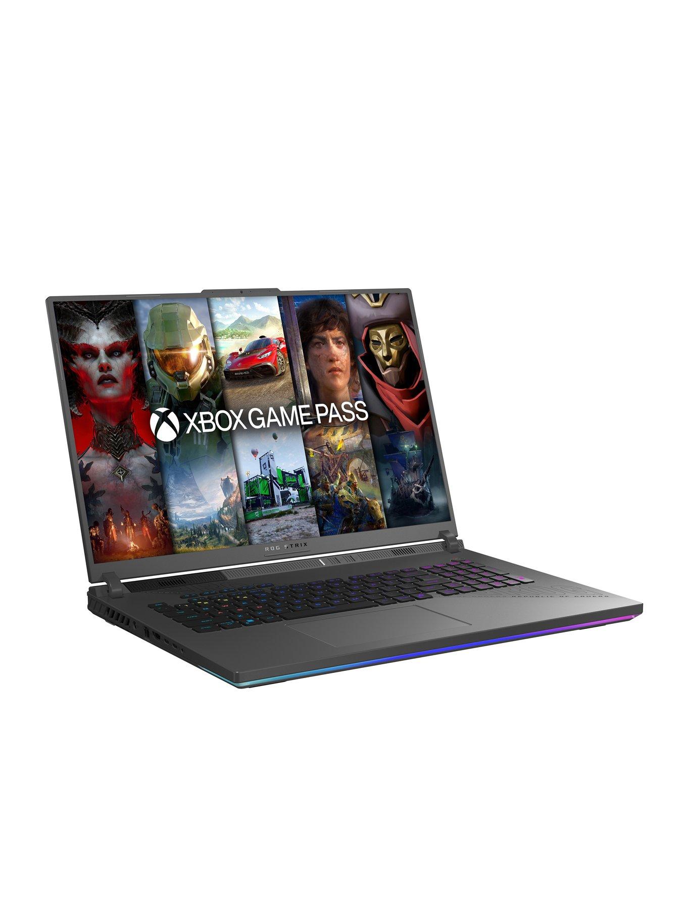 Image 2 of 7 of Asus Strix G18 18in 2560 x 1600 Gaming Laptop - GeForce RTX 5070 Ti - Intel Core Ultra 9 290HX - 32GB RAM, 1TB SSD - Grey
