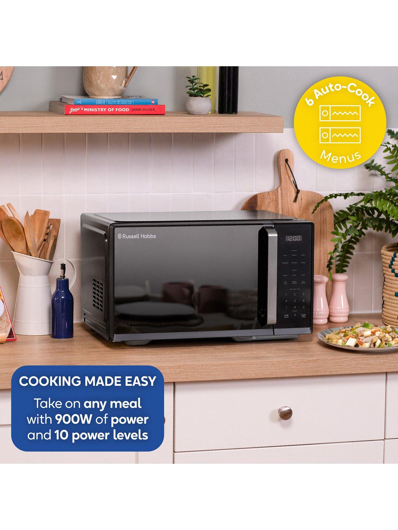 Image 5 of 7 of Russell Hobbs Russell Hobbs 25 Litre Black Touch Control Digital Microwave