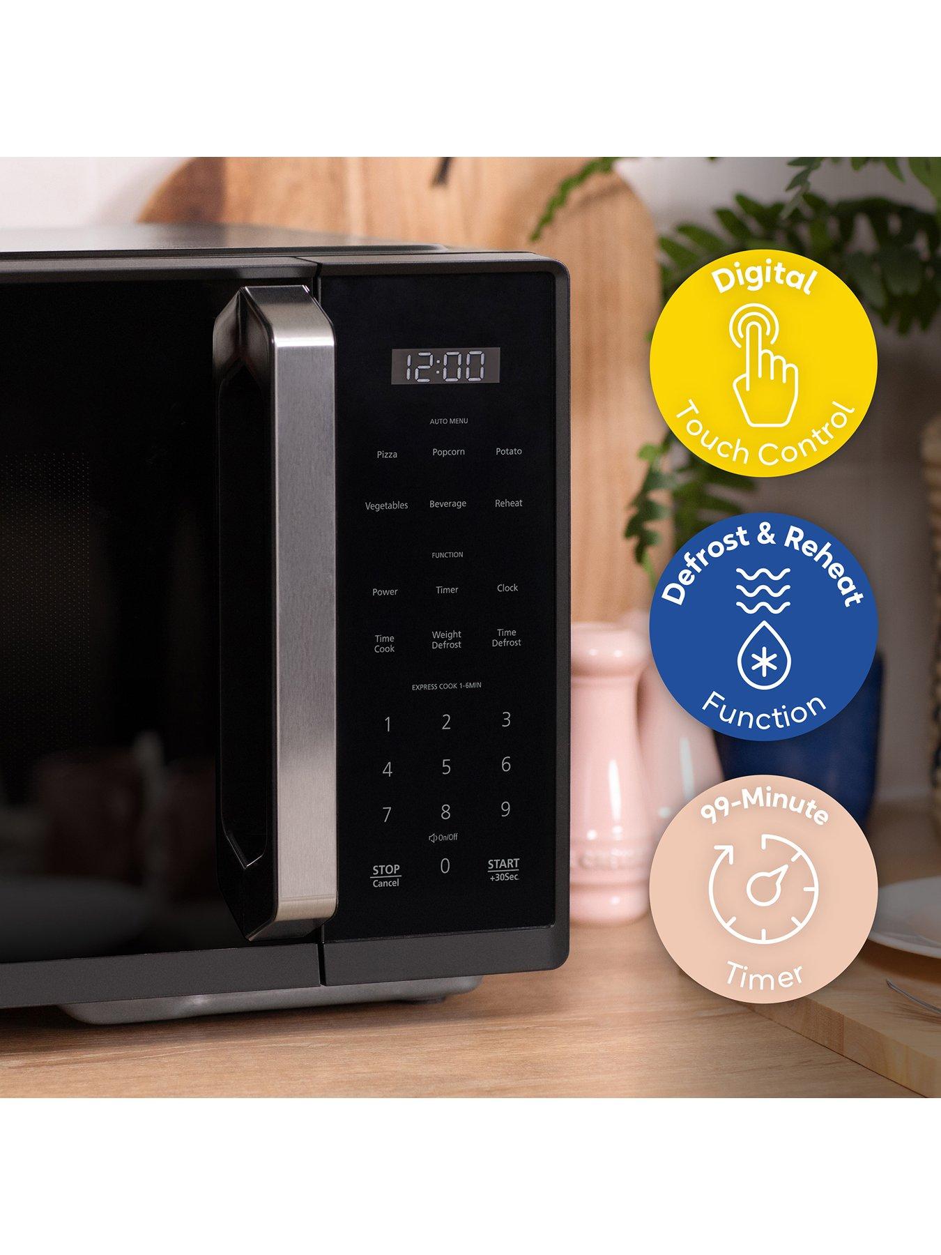 Image 7 of 7 of Russell Hobbs Russell Hobbs 25 Litre Black Touch Control Digital Microwave