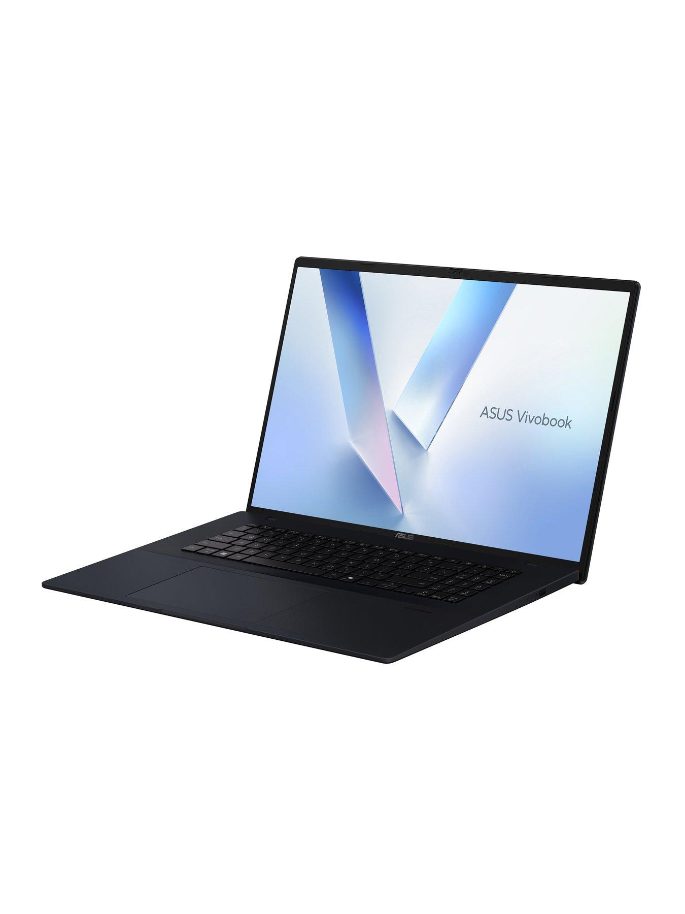 Image 3 of 7 of Asus Vivobook 18 Copilot+ PC 18in WUXGA 1920 x 1200 Laptop - AMD Ryzen AI 7 445 - 16GB RAM, 512GB SSD - Black