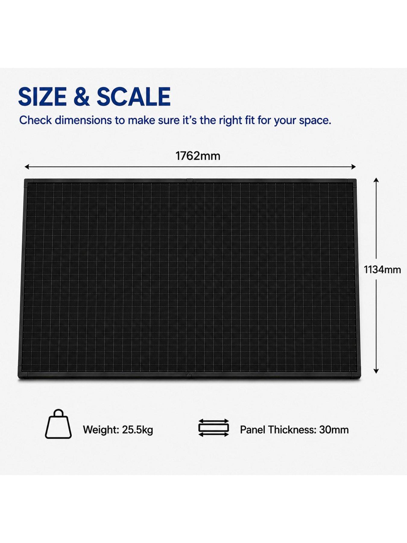 Image 4 of 7 of UKSOL 460w&nbsp;Plug-in Solar Pro Compact Ground Mount (APSystems EZ1-M, 1x 460W panel)