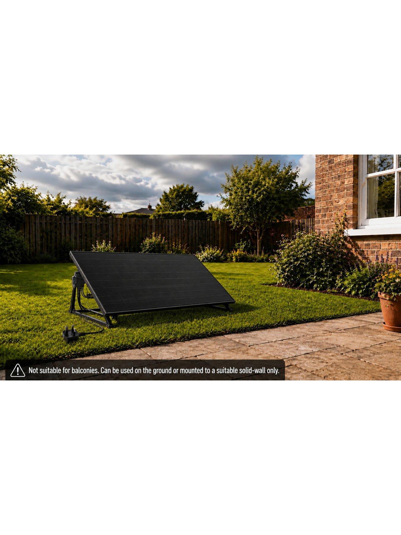 Image 4 of 7 of UKSOL 515w&nbsp;Plug-in SolarPro Compact Hybrid Mount (APSystems EZ1-M, 1x 515W panel)
