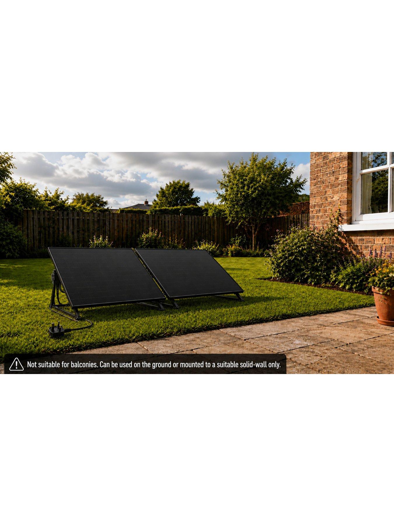 Image 4 of 7 of UKSOL 1030w&nbsp;Plug-in Solar Pro Plus Hybrid Mount (APSystems EZ1-M, 2x 515W panel)