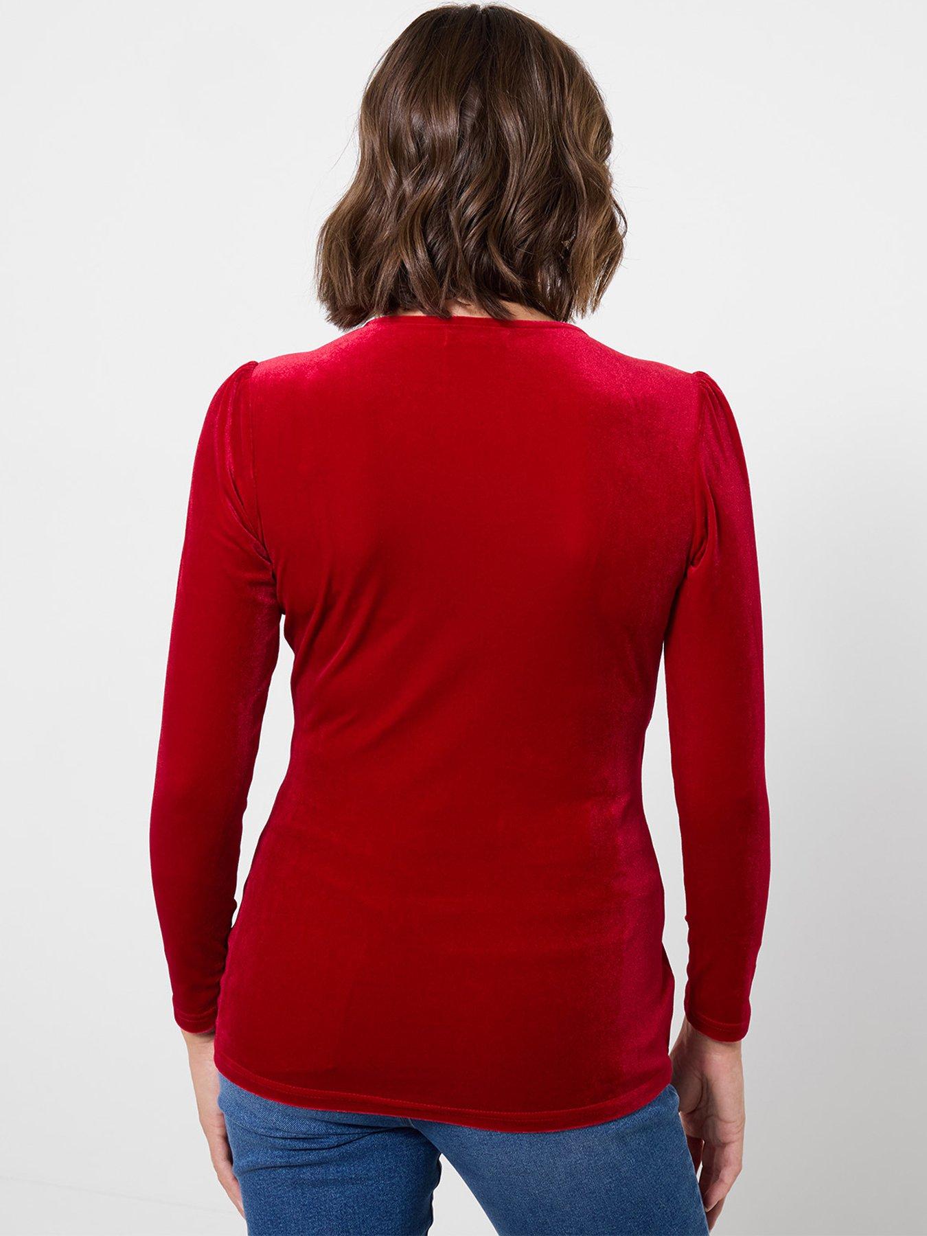 Image 2 of 6 of Joe Browns Vienna Velour Wrap Top