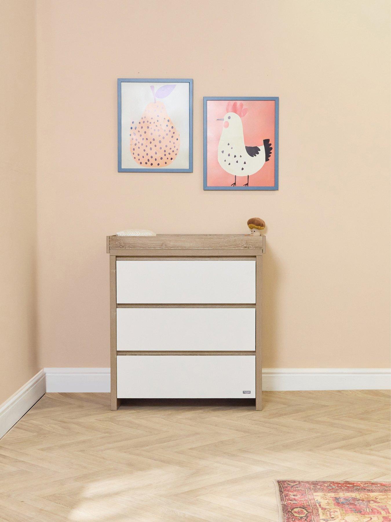 Image 1 of 6 of Tutti Bambini Modena Changing Unit - White/Oak