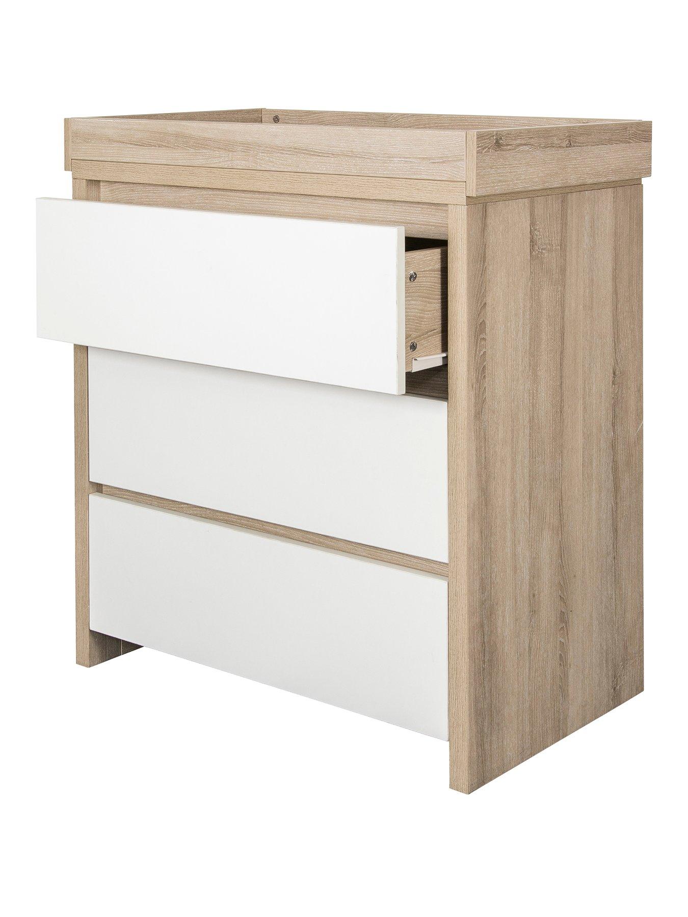 Image 2 of 6 of Tutti Bambini Modena Changing Unit - White/Oak