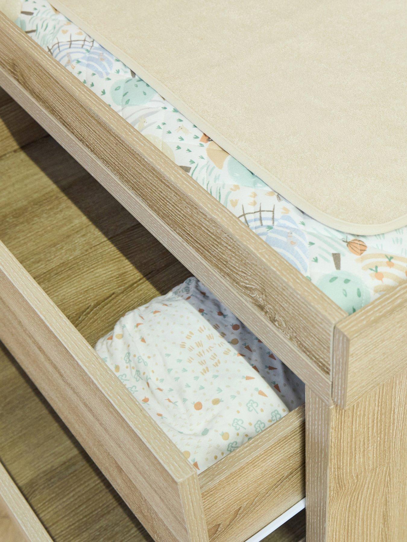 Image 4 of 6 of Tutti Bambini Modena Changing Unit - Oak