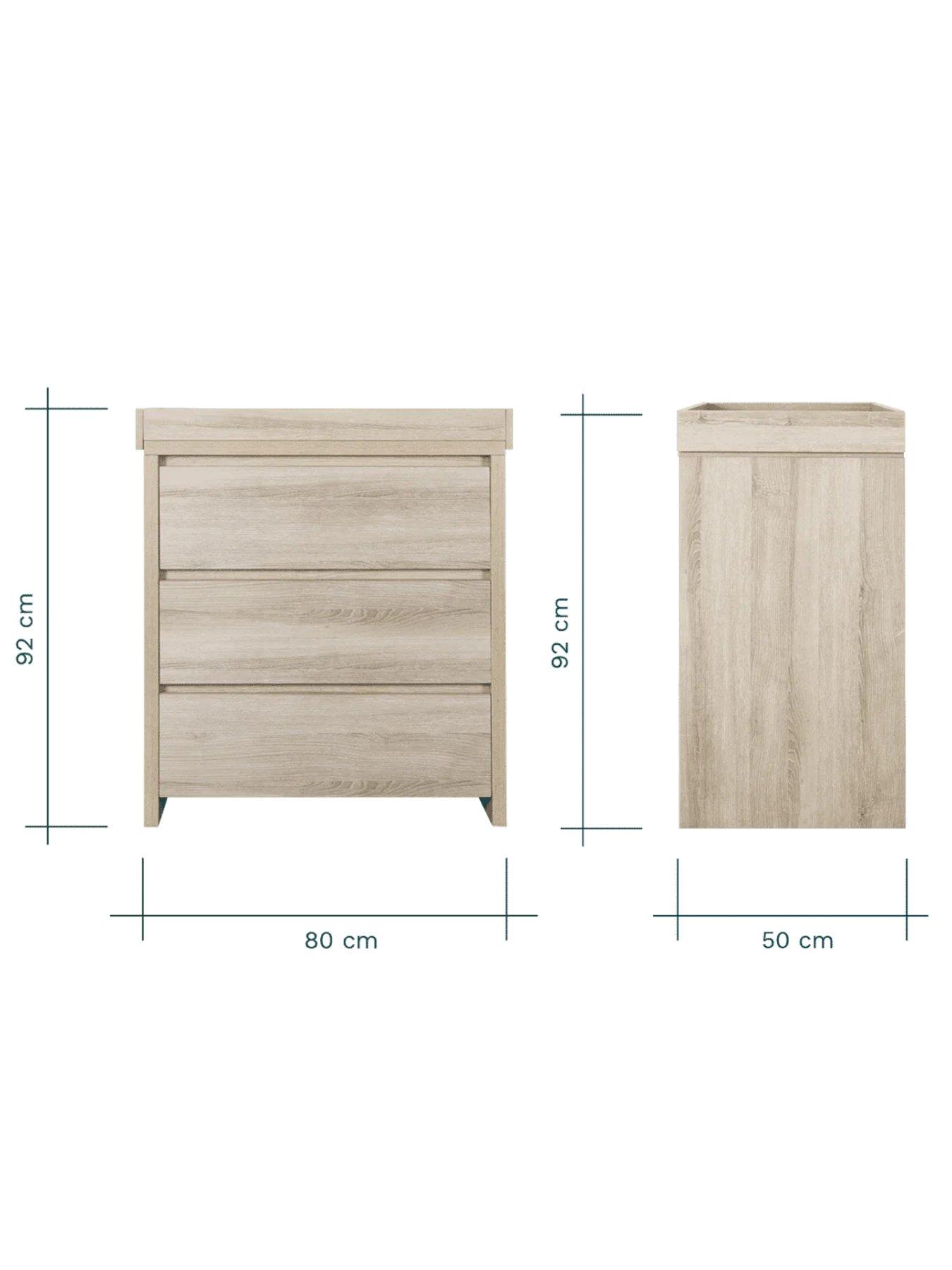 Image 6 of 6 of Tutti Bambini Modena Changing Unit - Oak