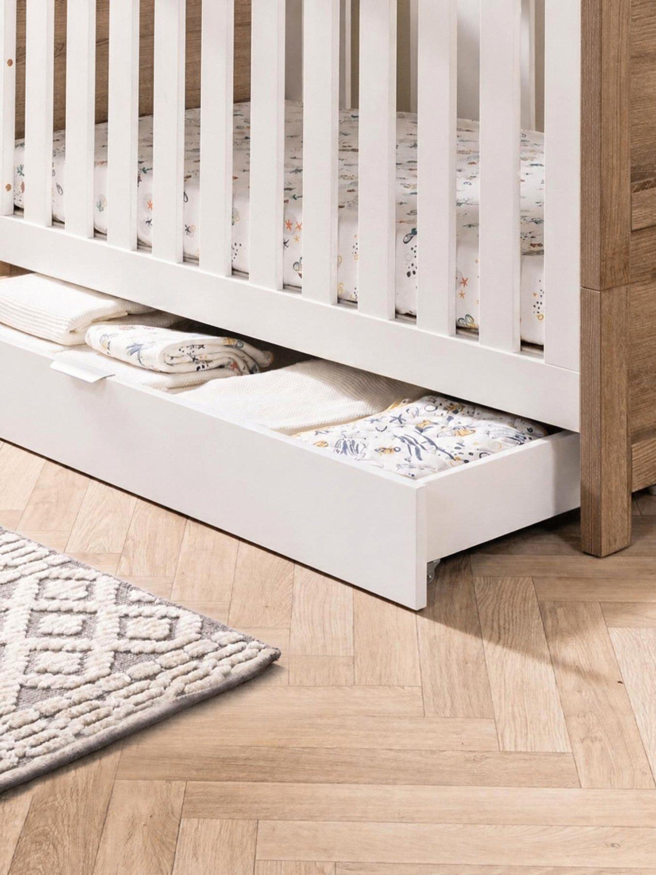Image 1 of 5 of Tutti Bambini Universal Underbed Drawer - White