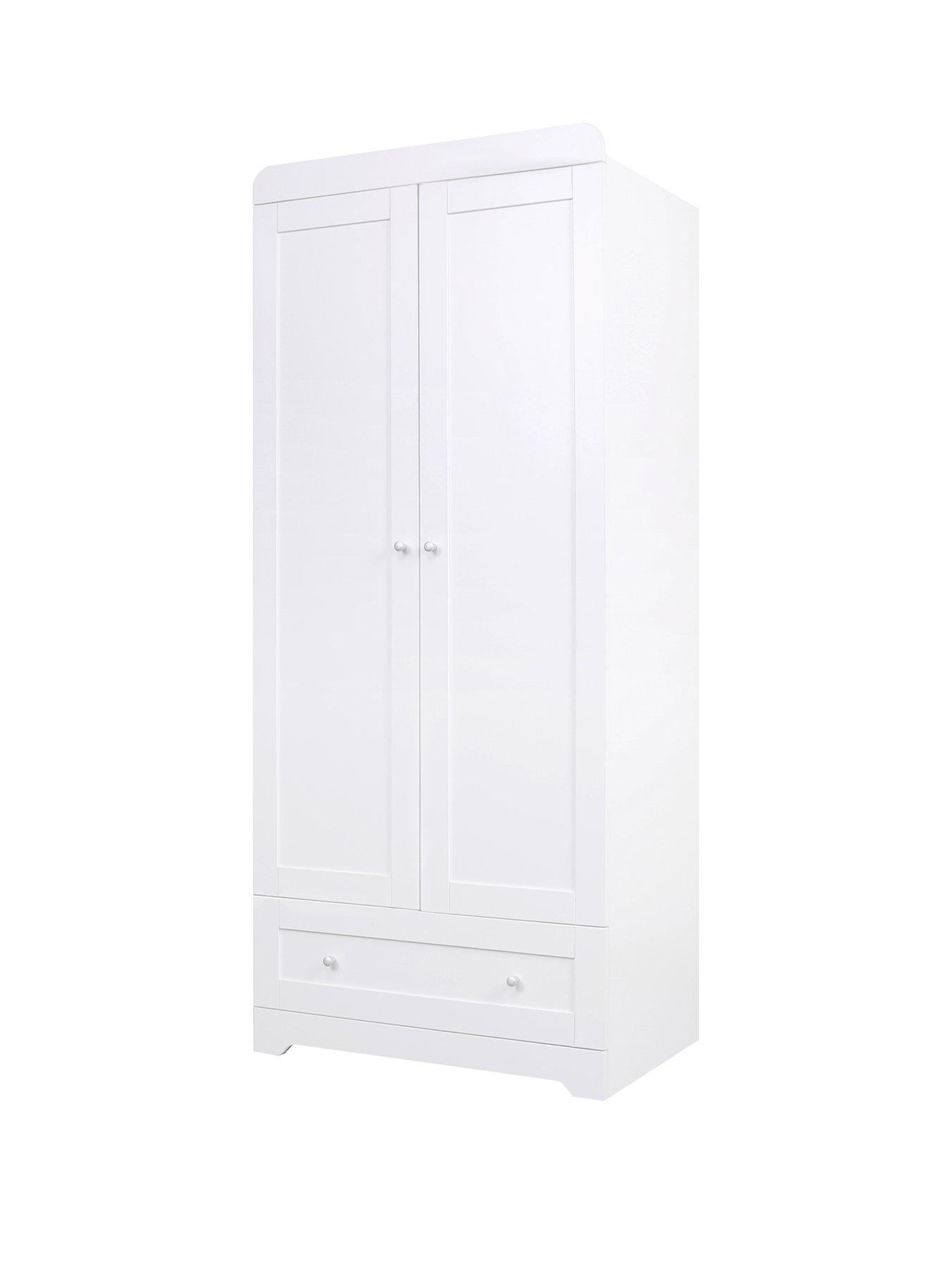 Image 2 of 4 of Tutti Bambini Rio Wardrobe - White
