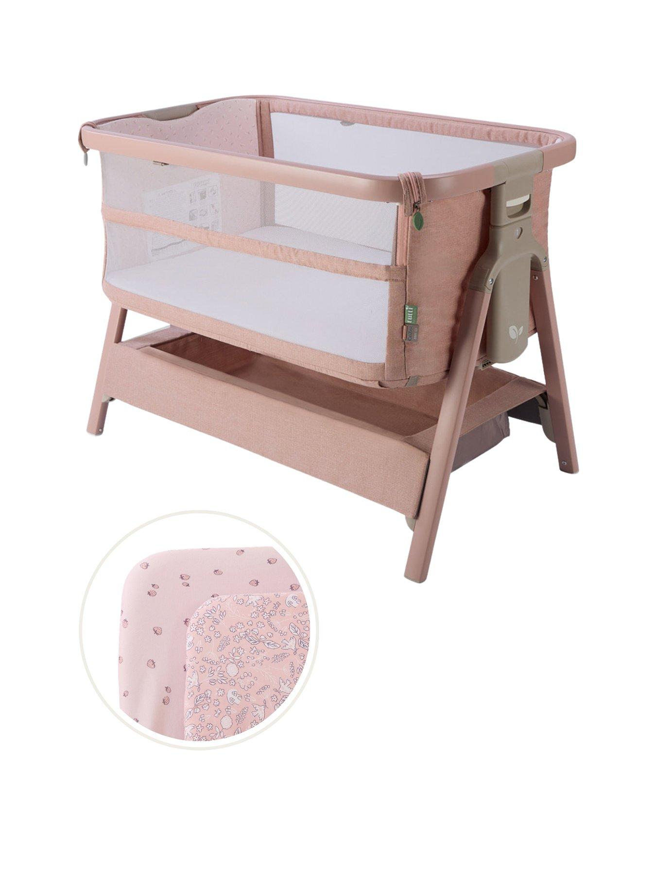 Image 2 of 7 of Tutti Bambini CoZee Zen Blush & TT 2 pack fitted Sheets Bundle