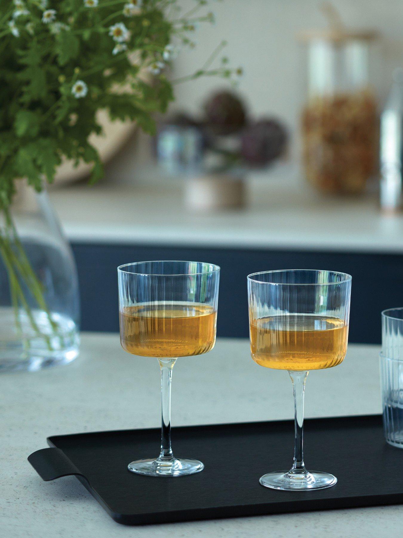 Image 1 of 3 of LSA International Set of 4 Gio Line Wine Glasses 250ml
