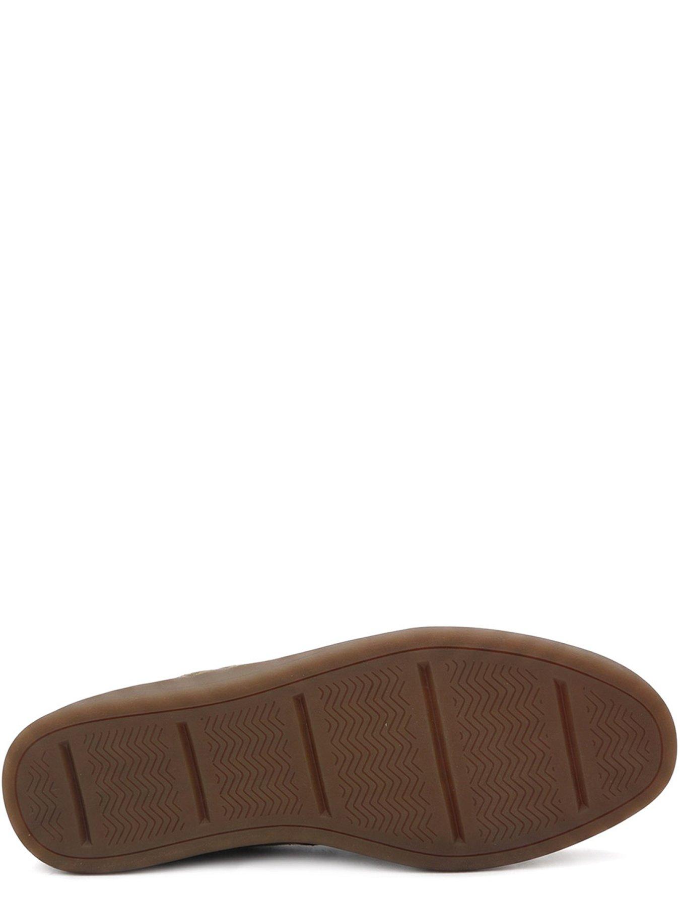 Image 5 of 6 of Jones Bootmaker Mens Santo Suede Panelled Lace-Up Shoes - Brown