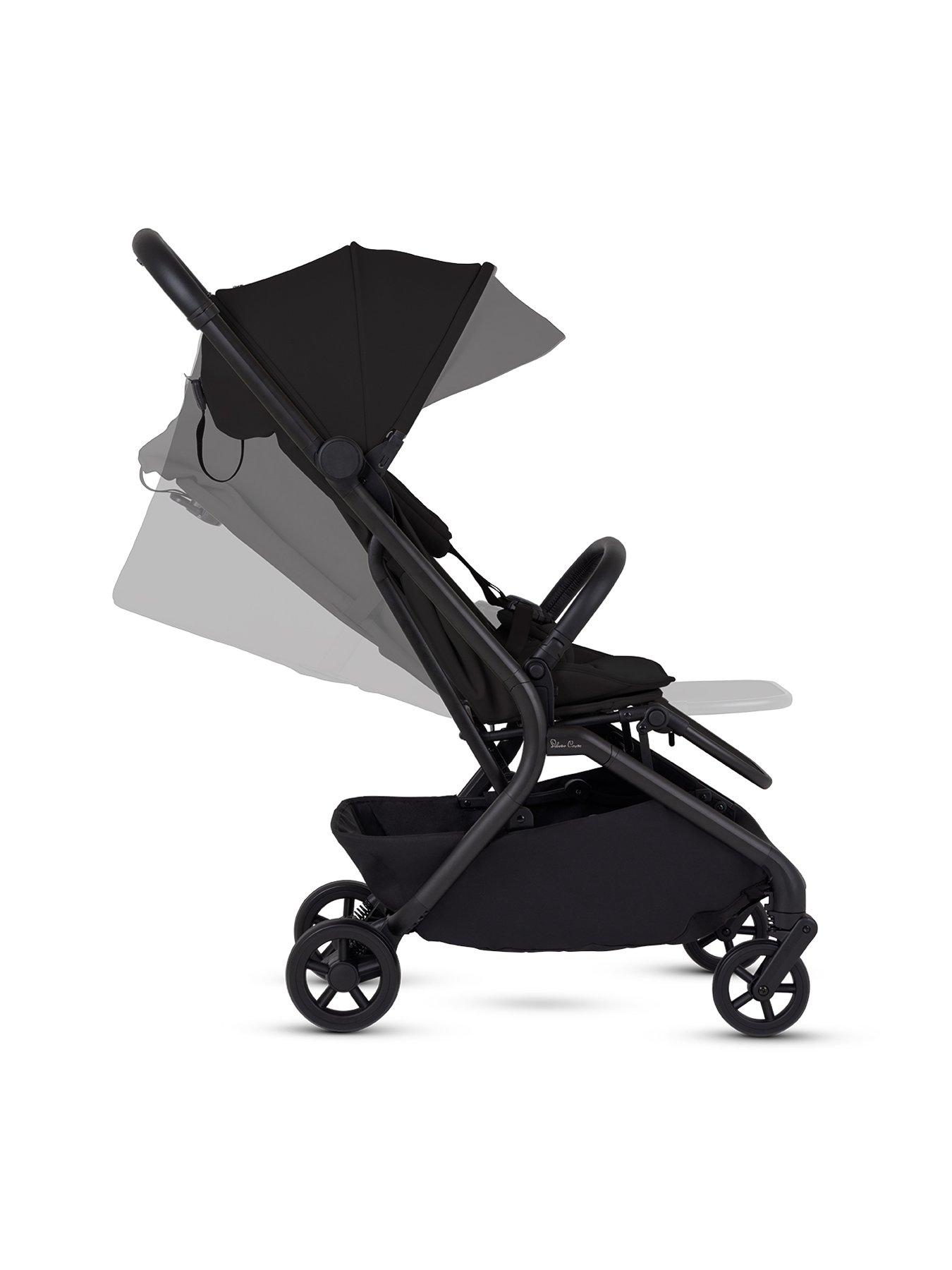 Image 7 of 7 of Silver Cross Nia Stroller and Footmuff Bundle - Onyx