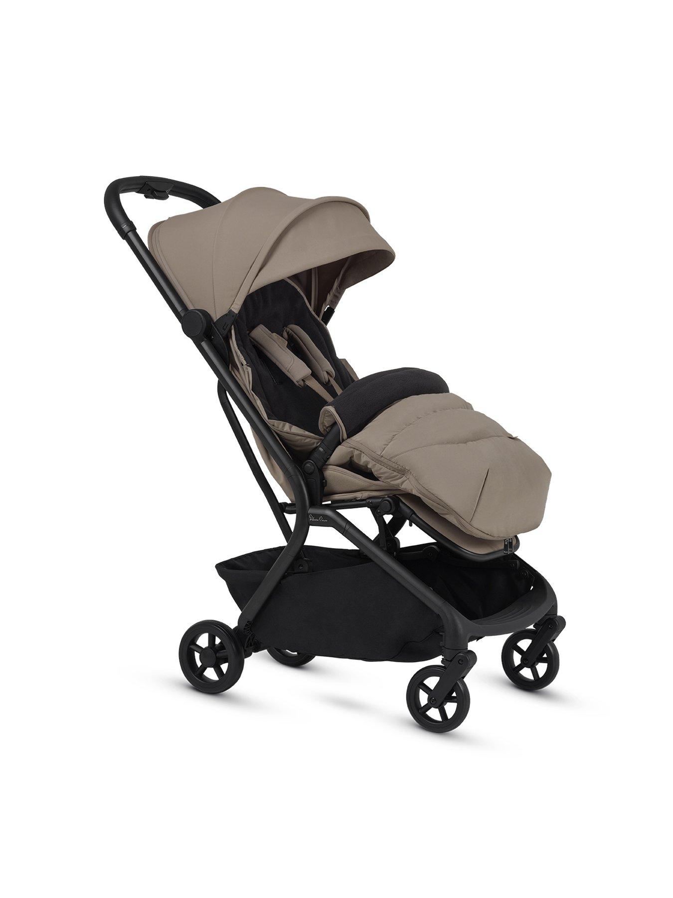 Image 3 of 7 of Silver Cross Nia  Stroller and Footmuff Bundle - Champagne