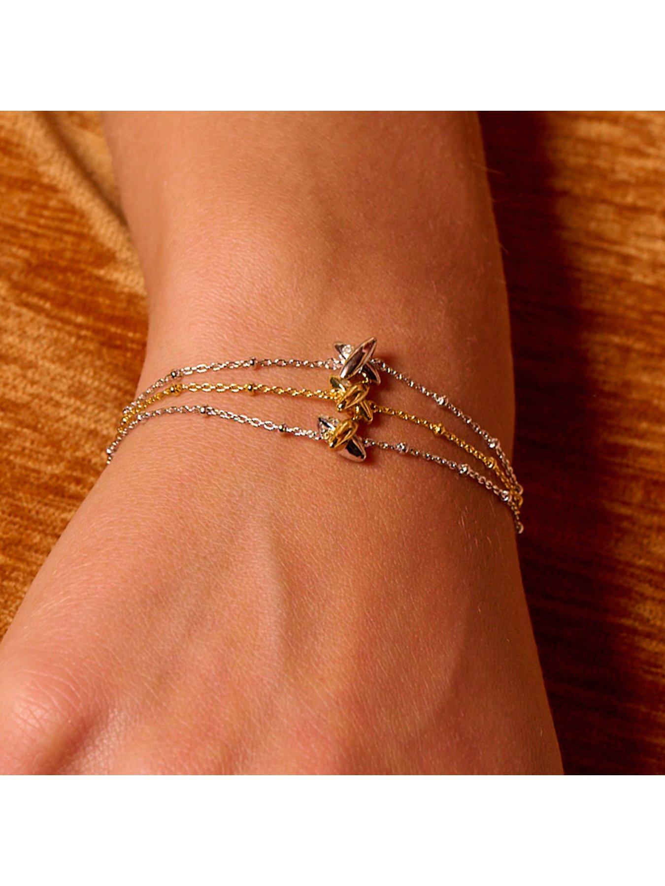 Image 3 of 4 of Hot Diamonds Coupled Bracelet