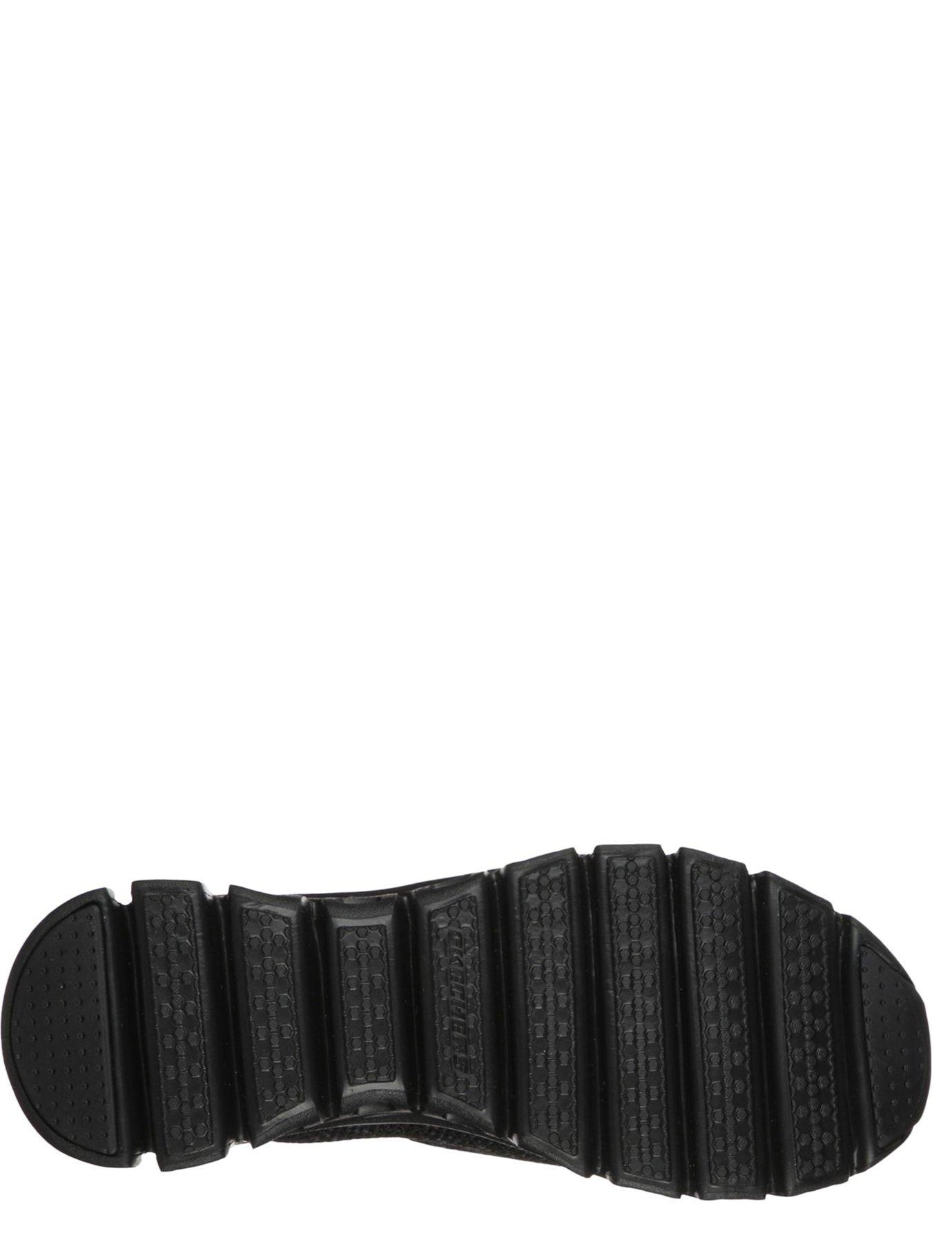 Image 5 of 5 of Skechers Womens Glide Step Air-Cooled Memory Foam Trainers - Black