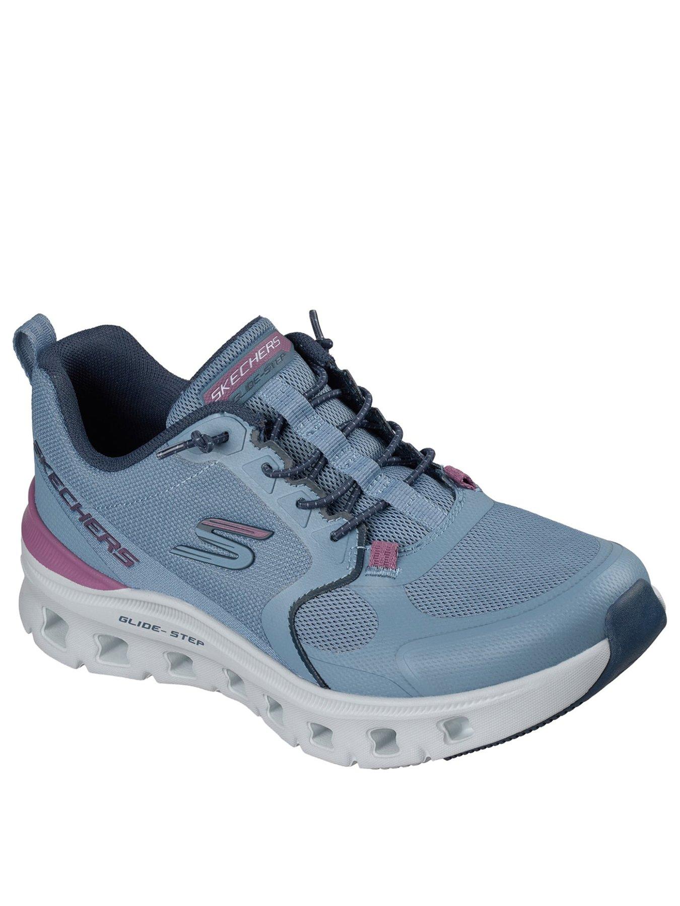 Image 2 of 4 of Skechers Womens Glide-Step Pro No Tie Fit Trainers - Grey