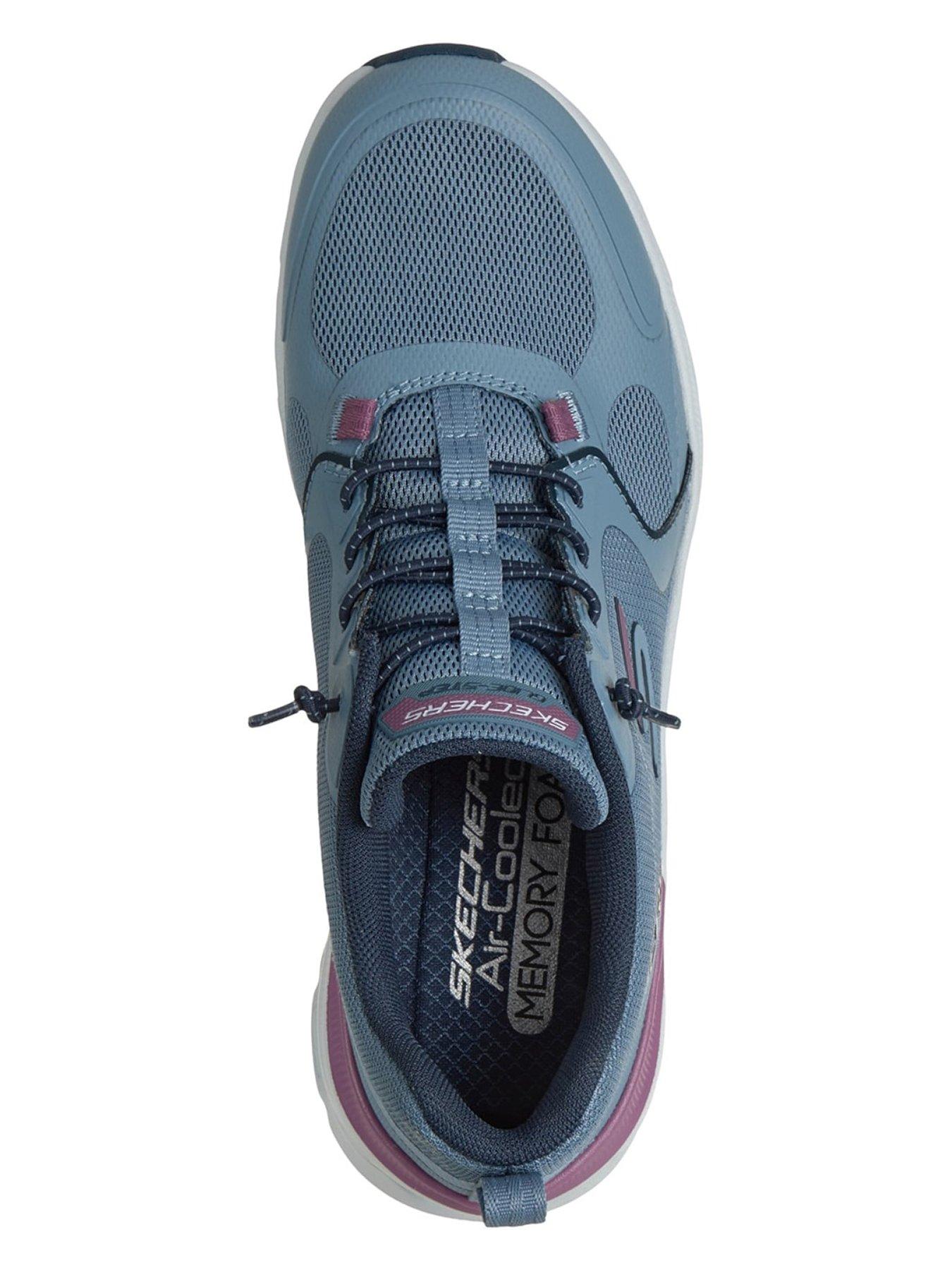 Image 3 of 4 of Skechers Womens Glide-Step Pro No Tie Fit Trainers - Grey