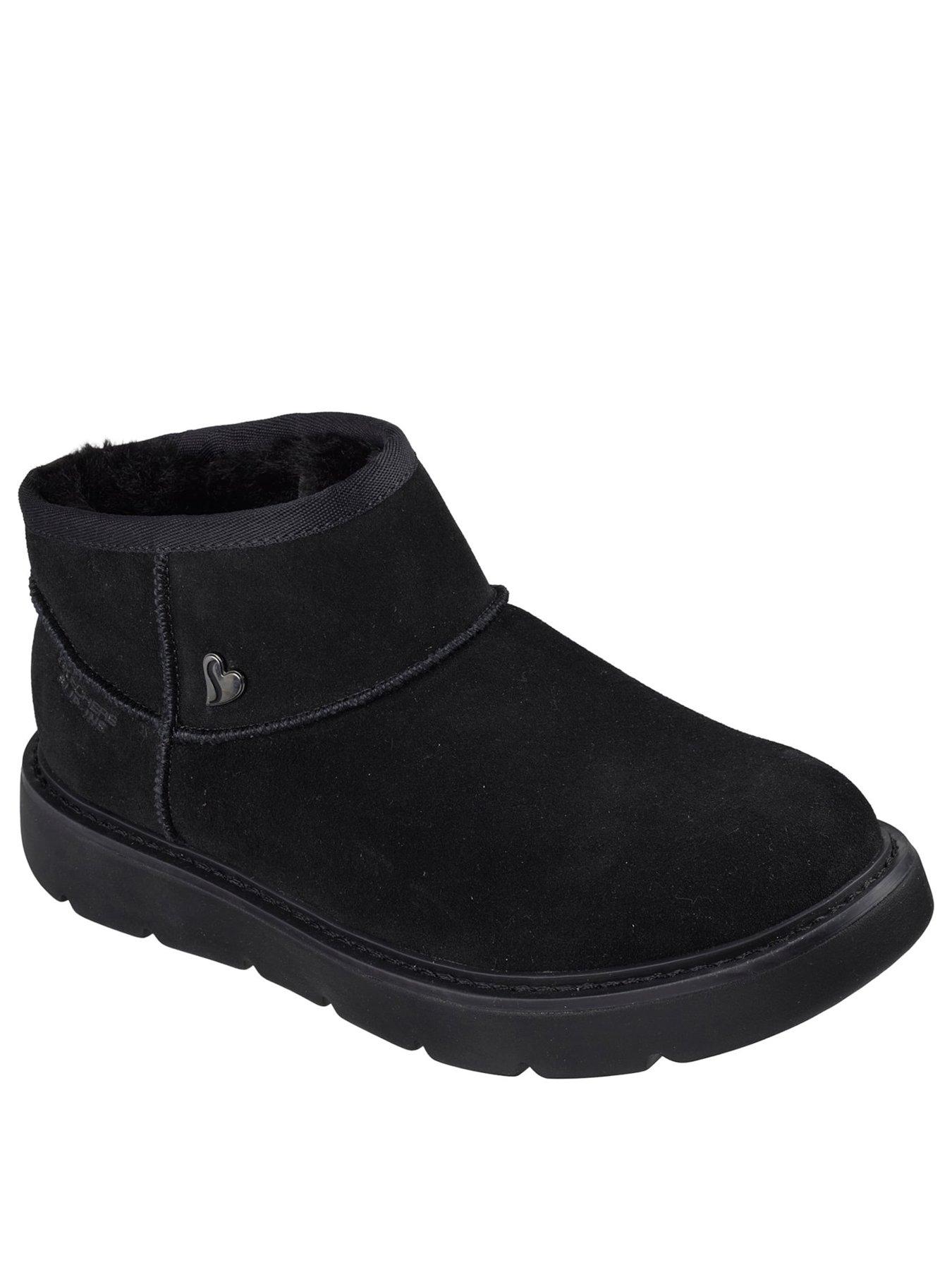 Image 2 of 5 of Skechers Womens Keepsakes Cozy Warm Mini Boots - Black