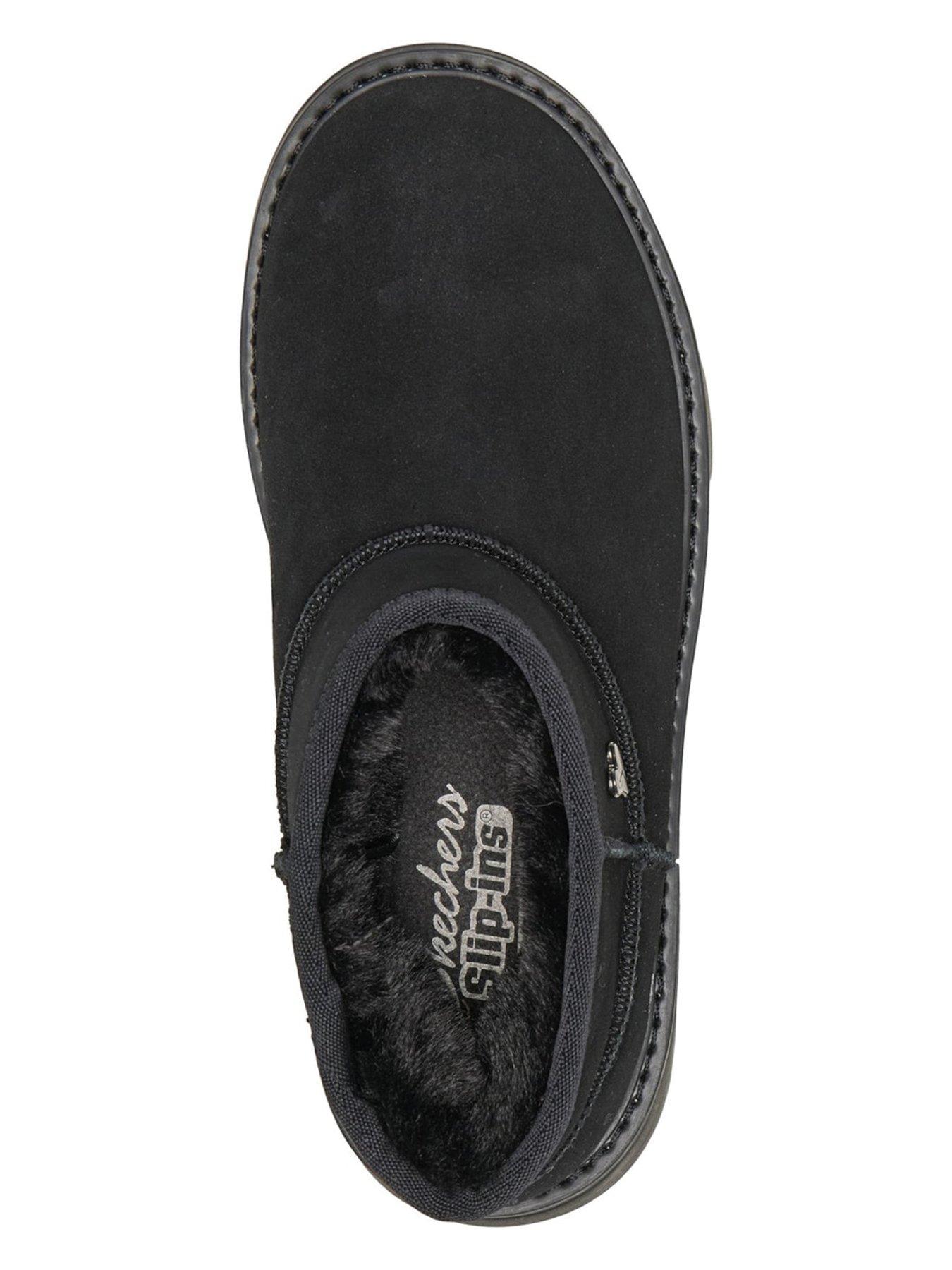 Image 4 of 5 of Skechers Womens Keepsakes Cozy Warm Mini Boots - Black