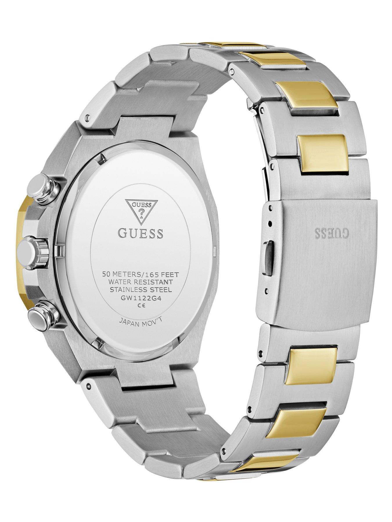 Image 4 of 6 of Guess Mens Chronograph Dial Quartz Bracelet Watch - Multi
