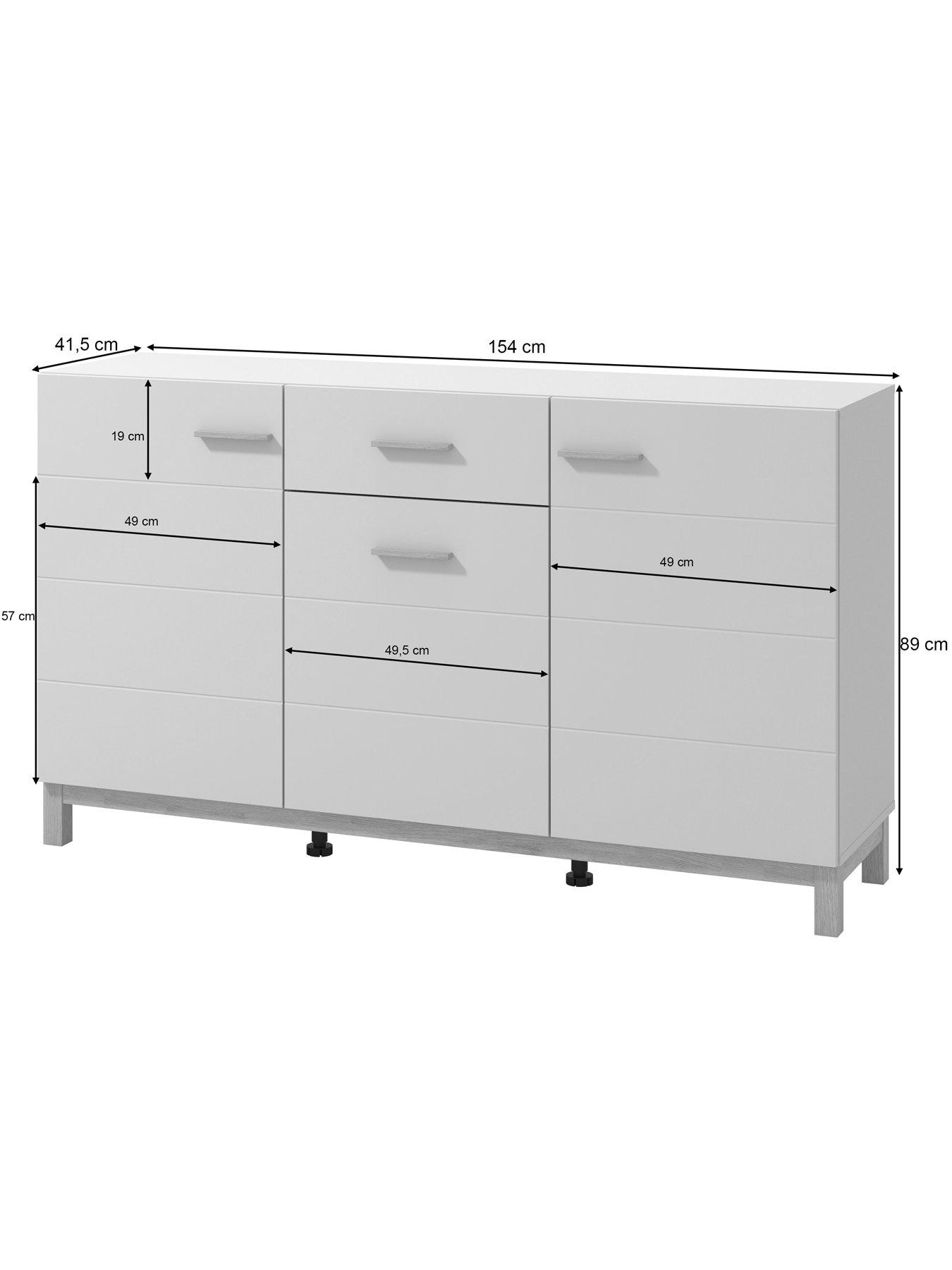 Image 6 of 6 of Dorel Home Essex Sideboard - Cashmere