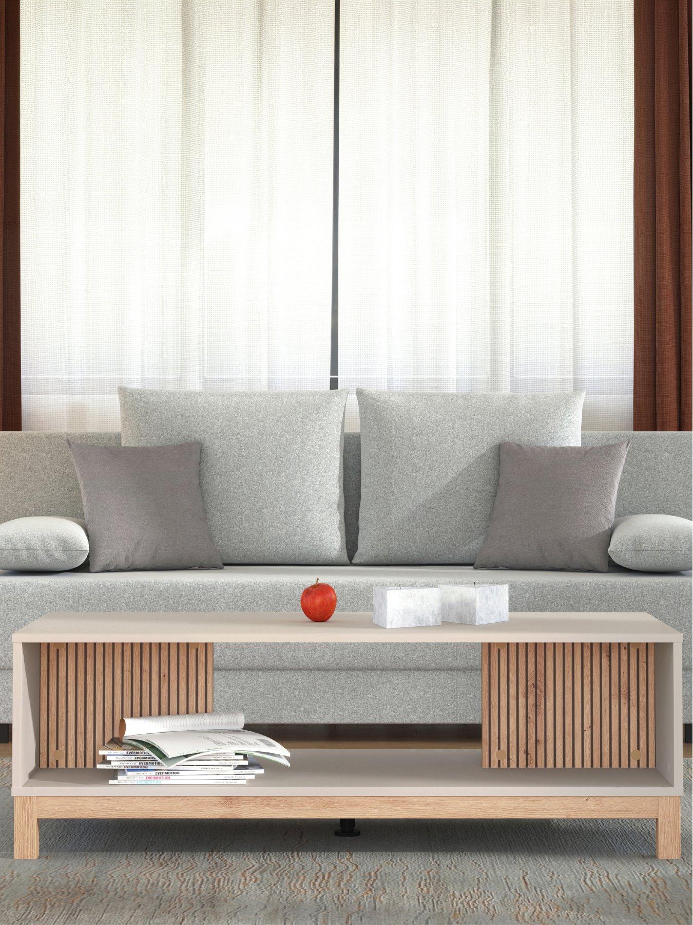 Image 1 of 6 of Dorel Home Essex Coffee Table - Cashmere