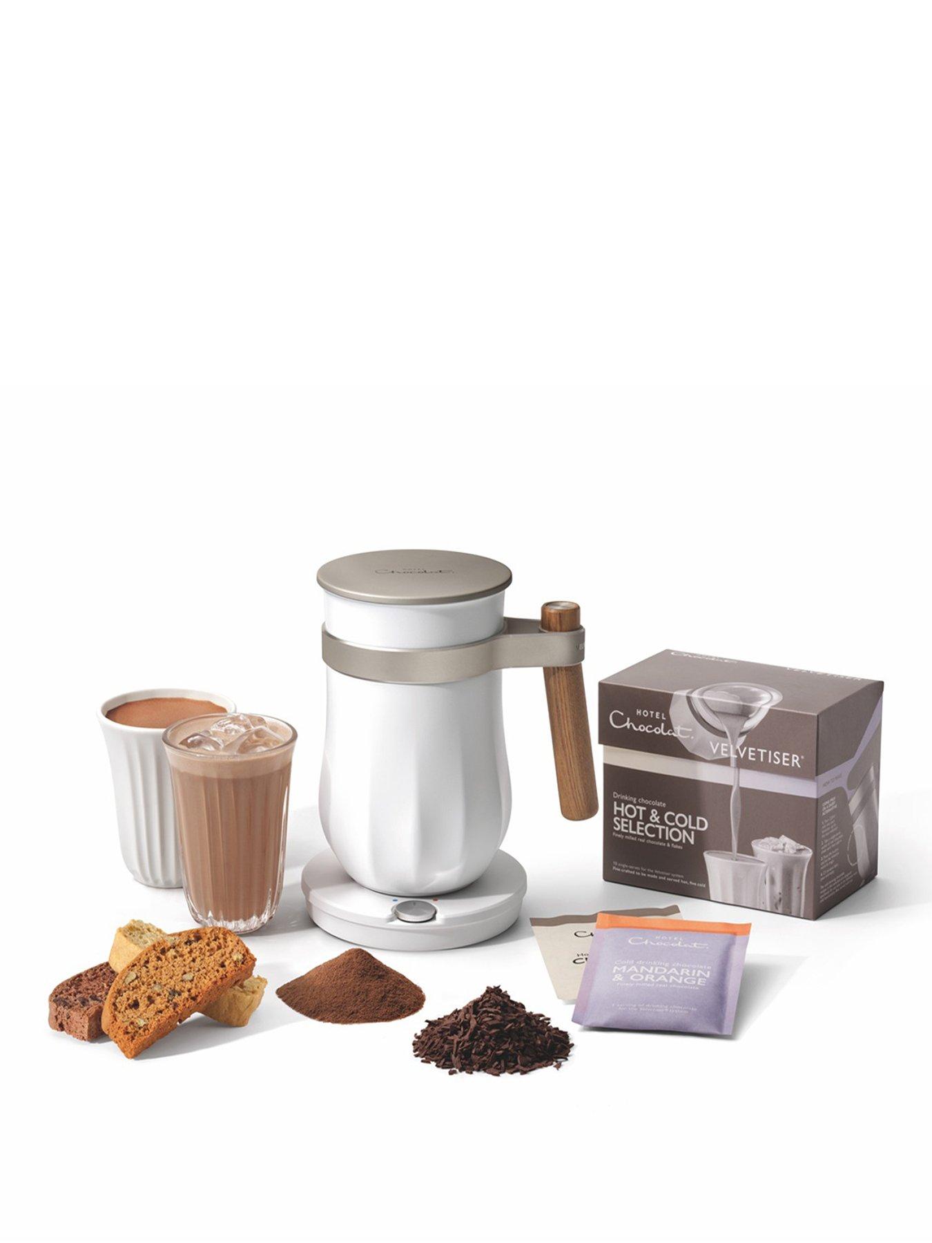 Image 1 of 4 of Hotel Chocolat The Velvetiser System, Sachet Box & Dunking Biscuits - Chalk