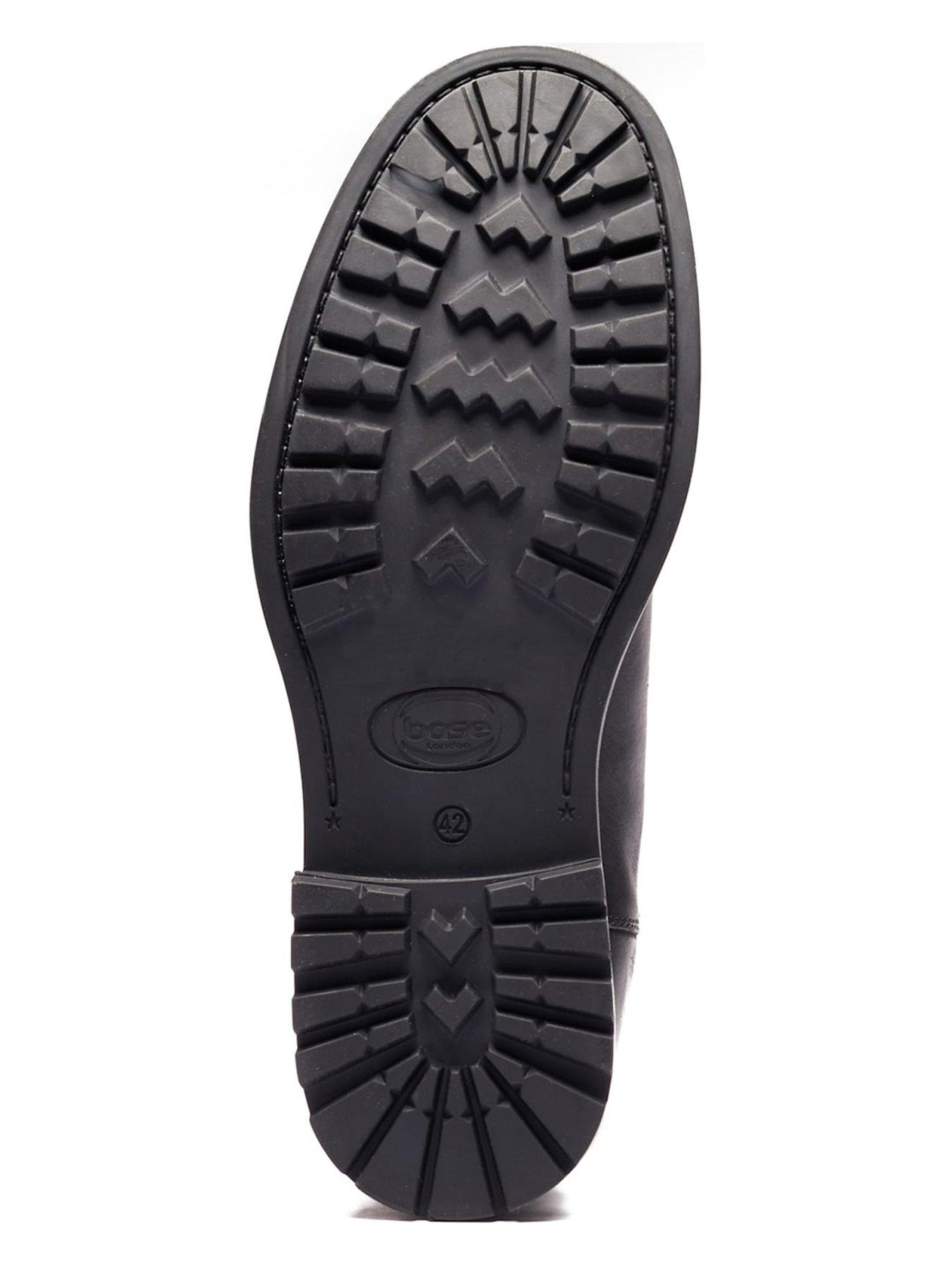 Image 5 of 6 of Base London Mens Roebuck OrthoLite Rear Pull Tab Chelsea Boots - Black