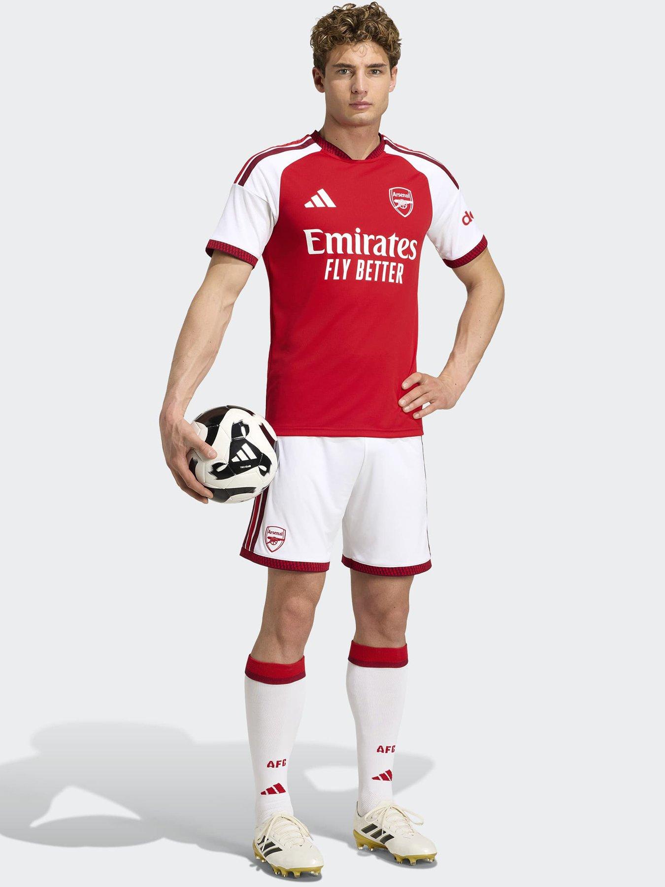 Image 3 of 5 of adidas Mens Arsenal Fc 26/27 Home Shorts - White