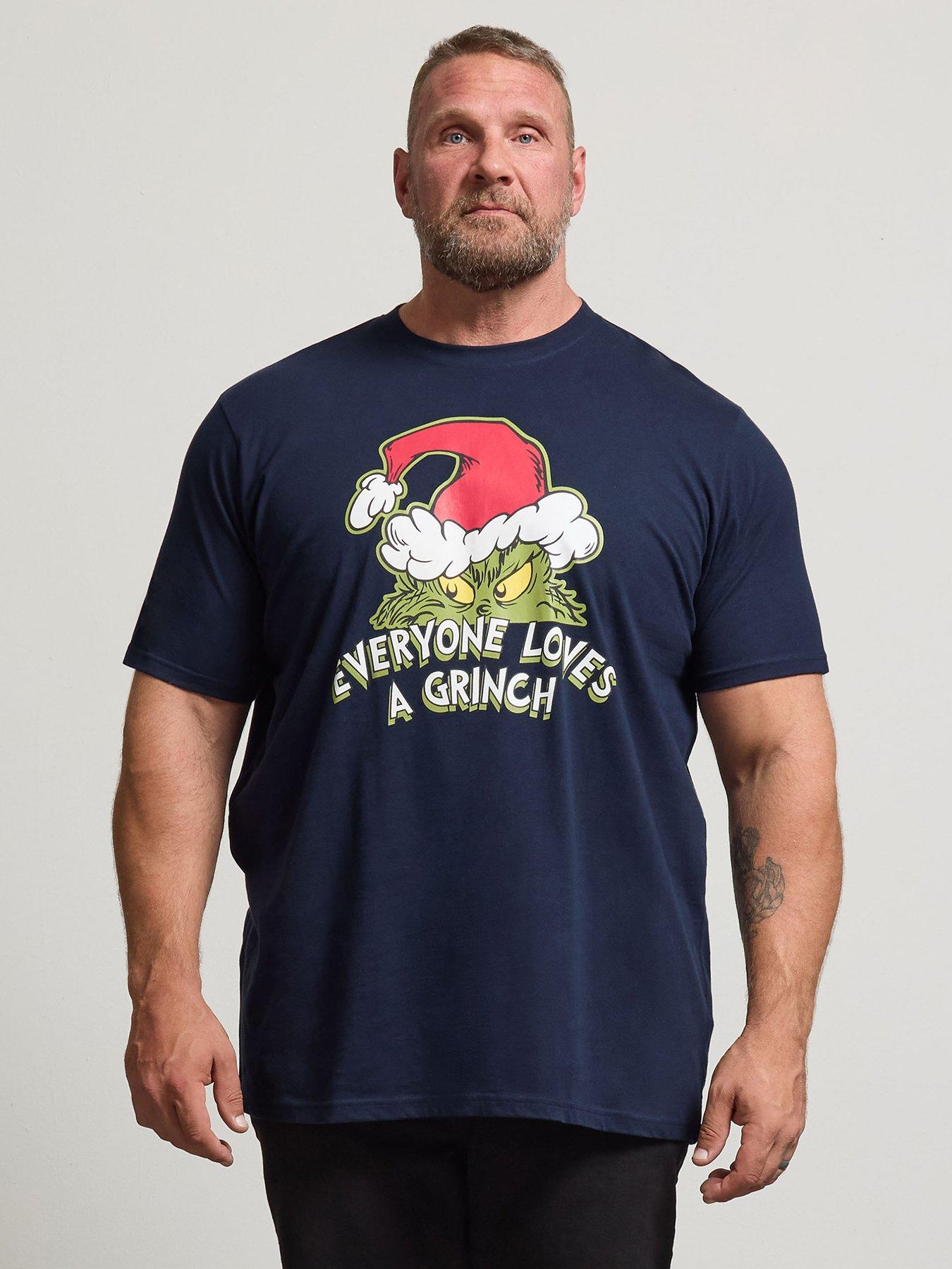 Image 1 of 4 of BadRhino Extra Long Grinch T-shirt