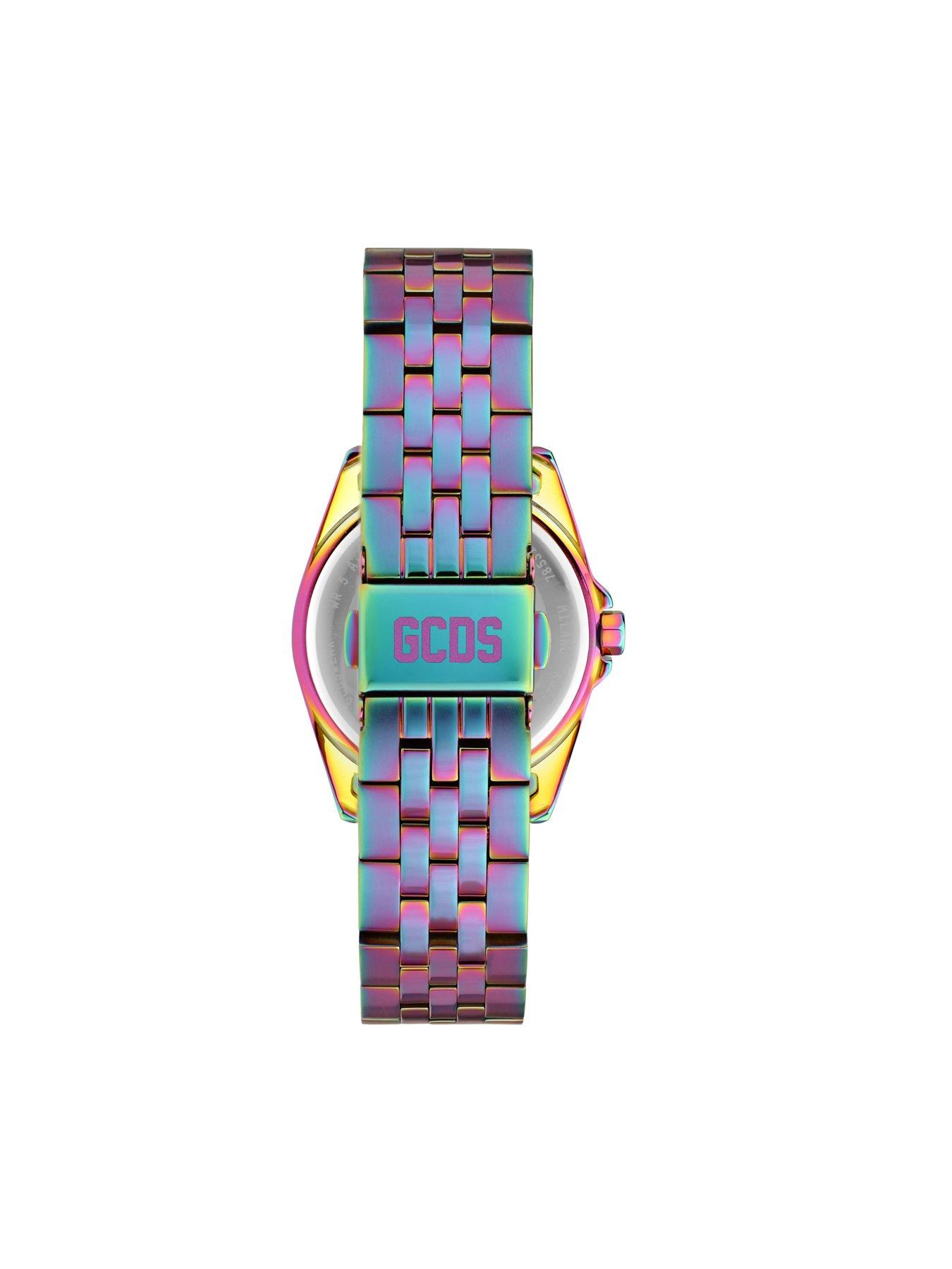 Image 3 of 6 of GCDS Milano Womens Playful Precision 34MM Multi Dial Watch - Multi