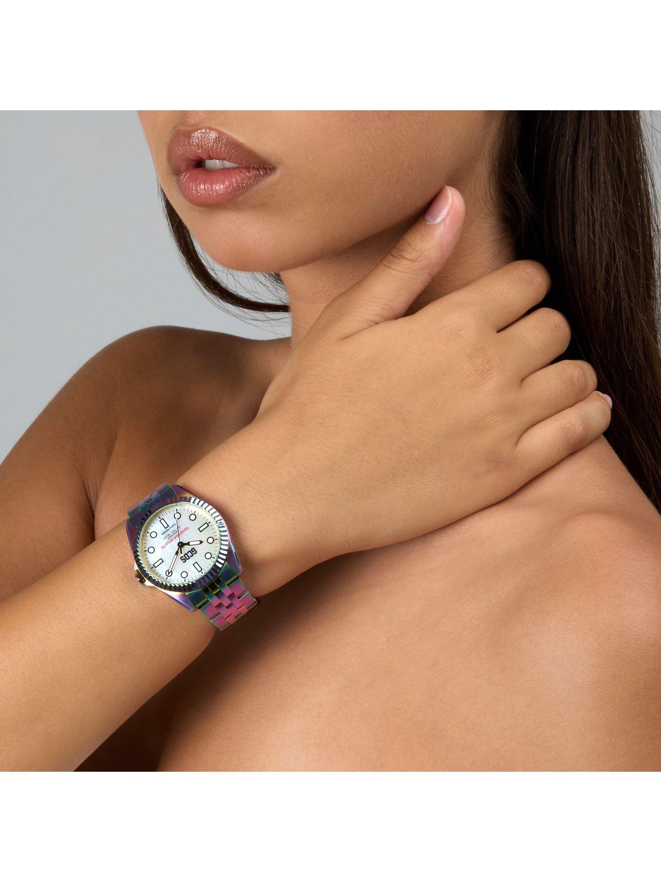 Image 4 of 6 of GCDS Milano Womens Playful Precision 34MM Multi Dial Watch - Multi