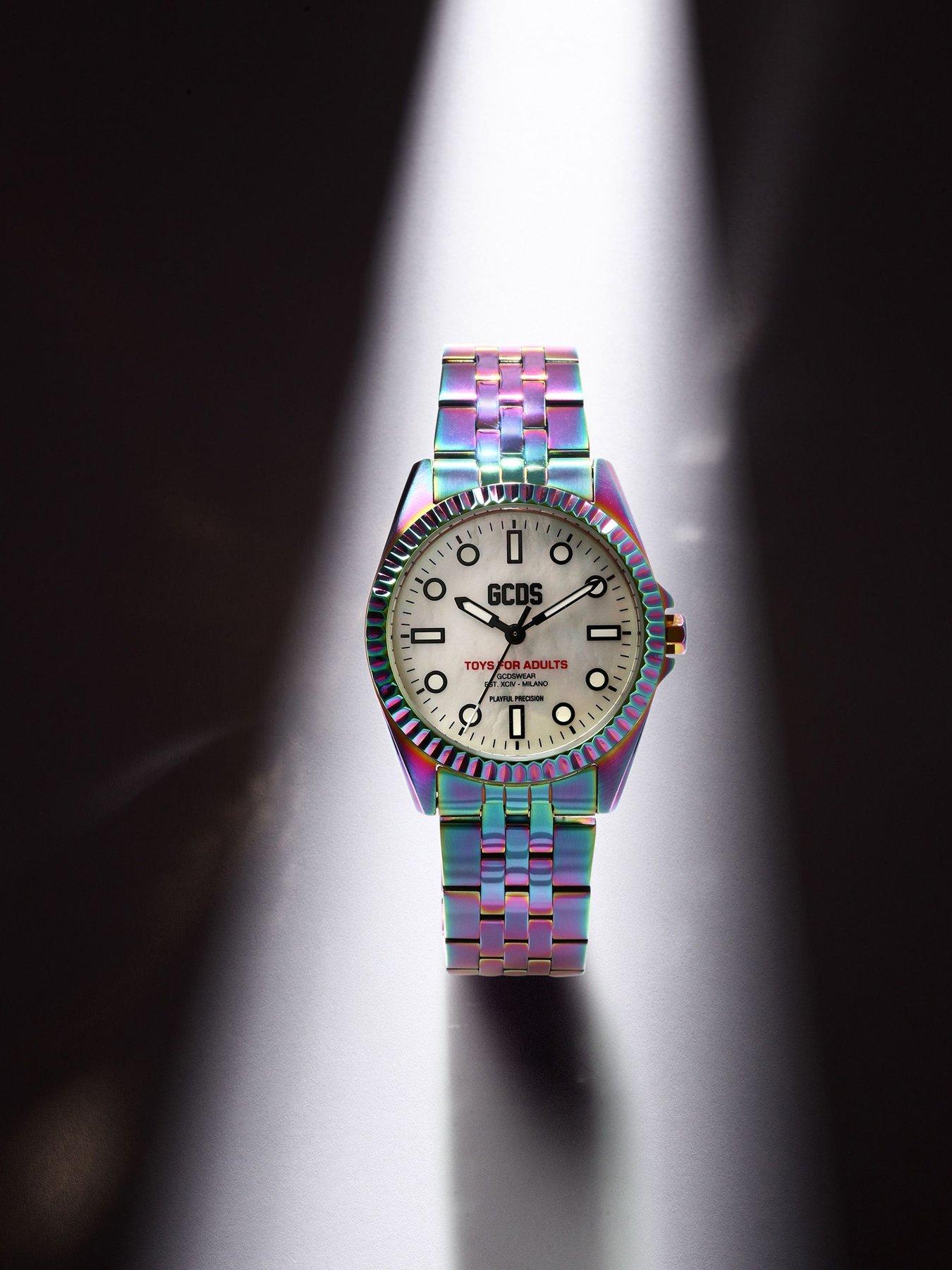 Image 6 of 6 of GCDS Milano Womens Playful Precision 34MM Multi Dial Watch - Multi