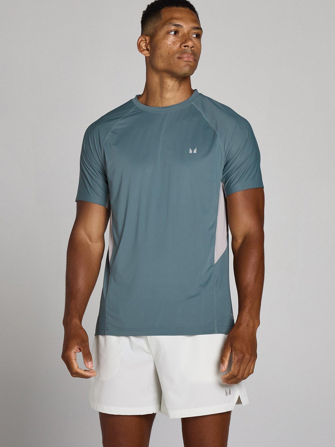 Image 1 of 4 of Myprotein Mens Training Training Ultra Mesh T-shirt - Blue