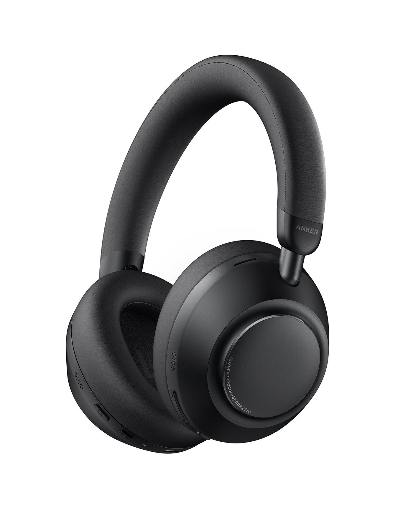 Image 1 of 8 of Soundcore Anker soundcore Space 2 Pro Wireless Noise-Cancelling Headphones - Black