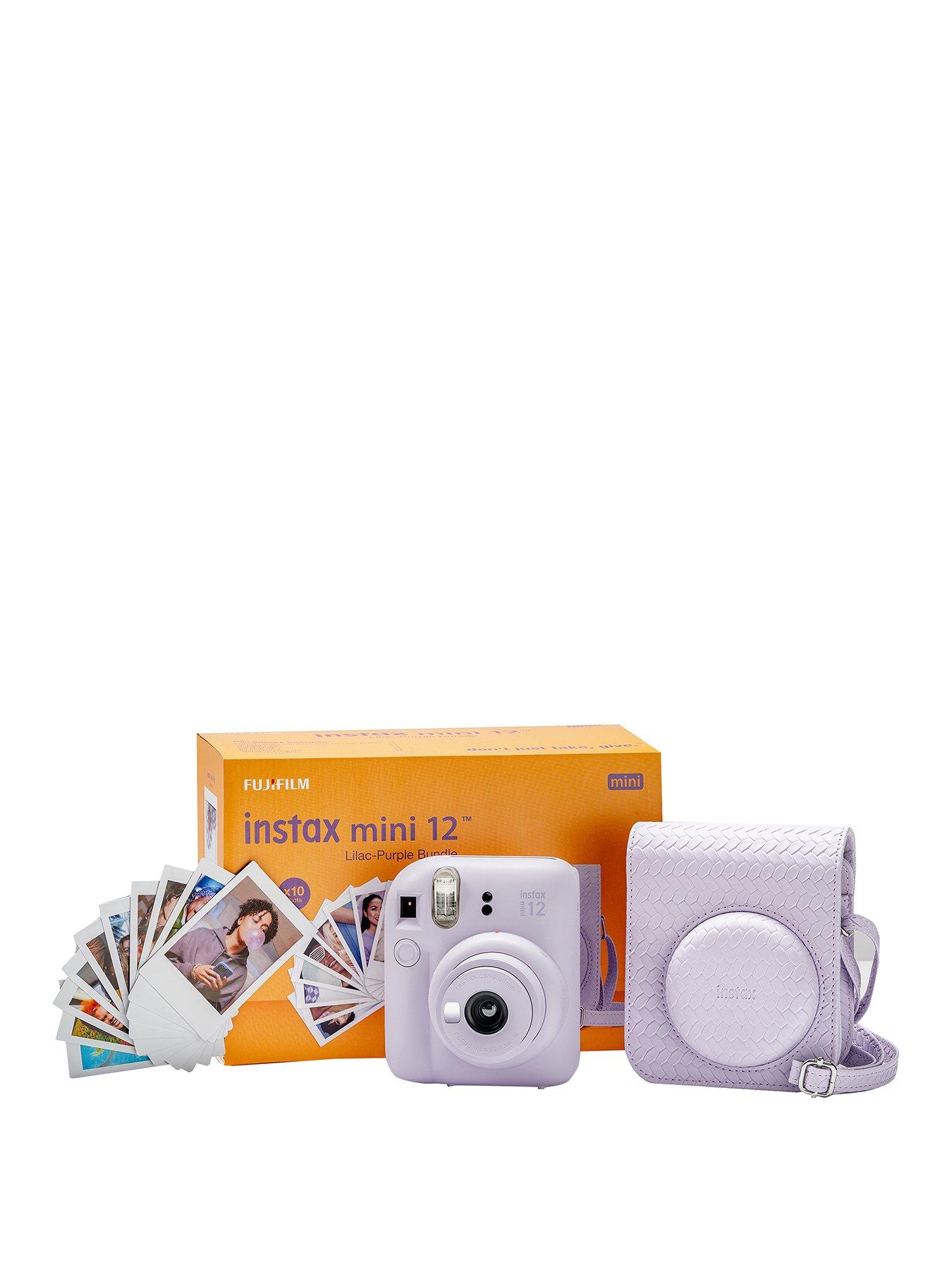 Image 1 of 6 of Fujifilm Instax Mini 12 Instant Camera Bundle - Lilac Purple