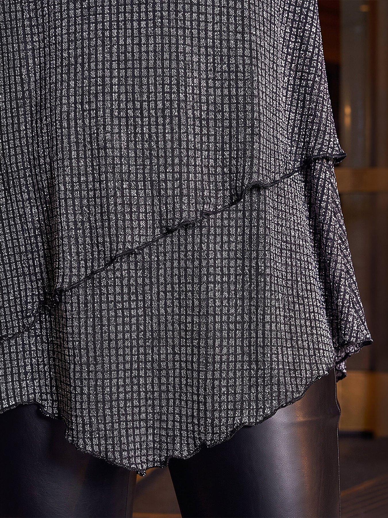 Image 2 of 4 of Roman Brillo Asymmetric Layered Top