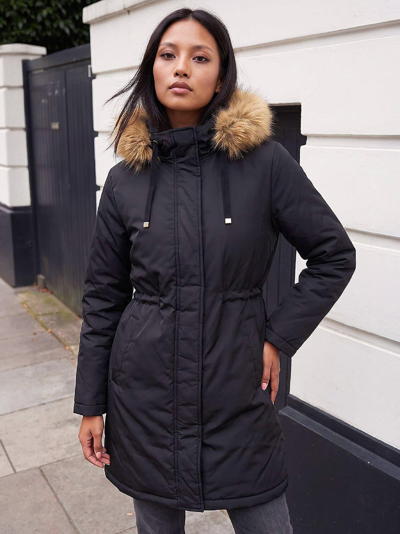 Image 1 of 4 of Roman Petite Puffer Coat