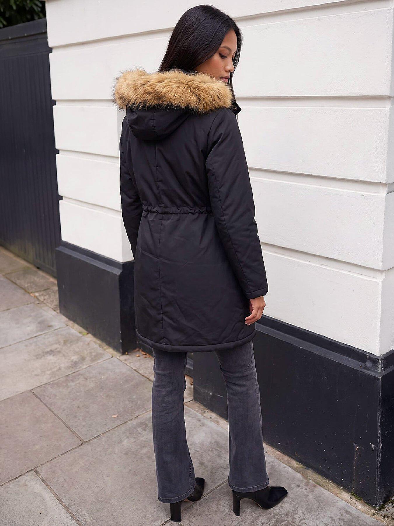 Image 2 of 4 of Roman Petite Puffer Coat