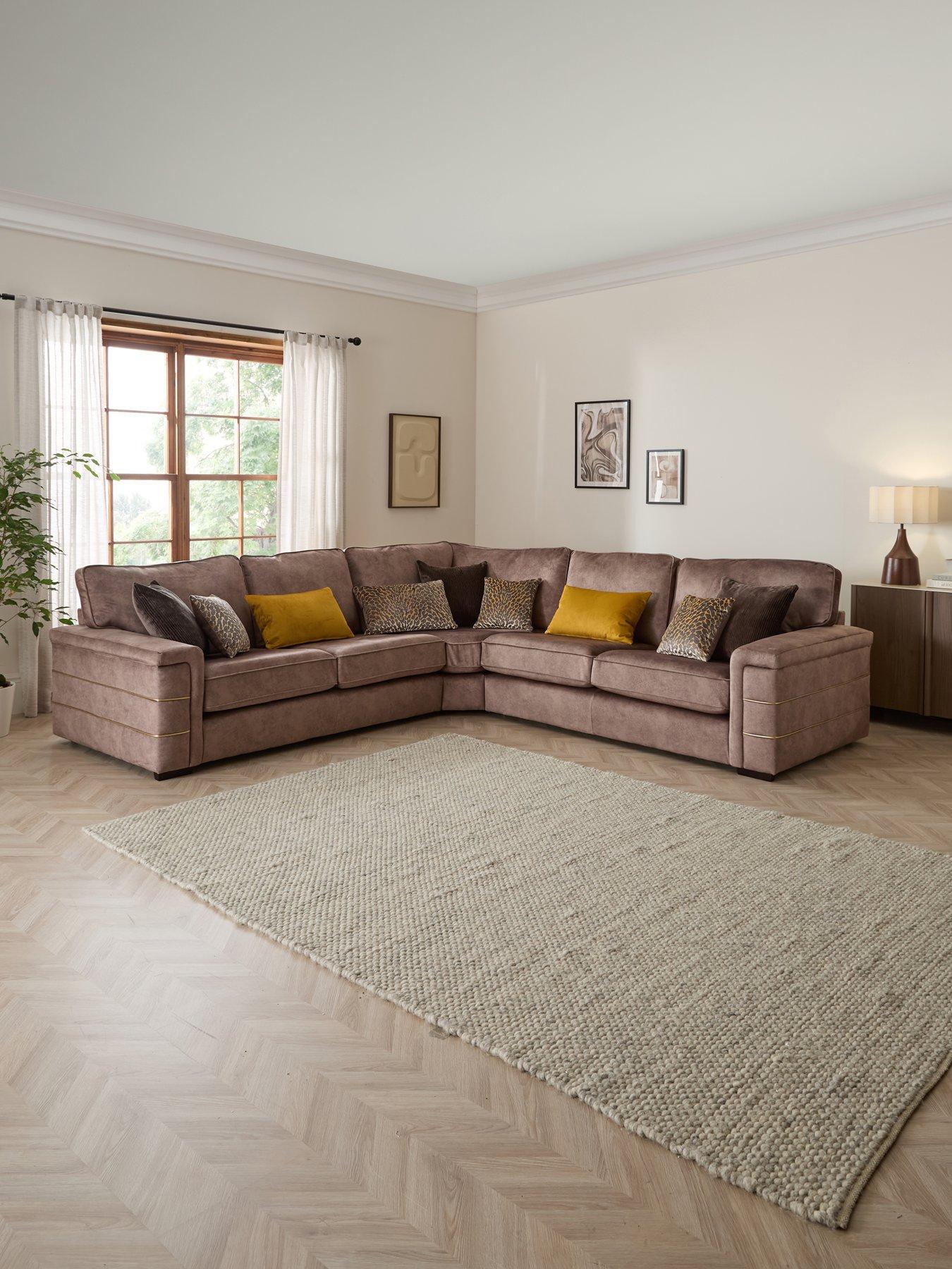 Image 1 of 7 of The Very Collection Nessa Corner Group - Made to Order in the UK