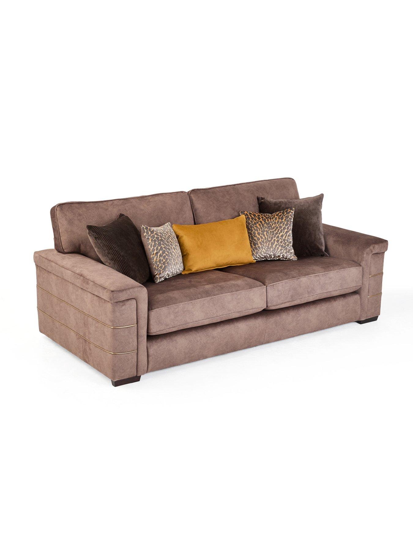 Image 4 of 7 of The Very Collection Nessa 3 Seater Sofa - Made to Order in the UK