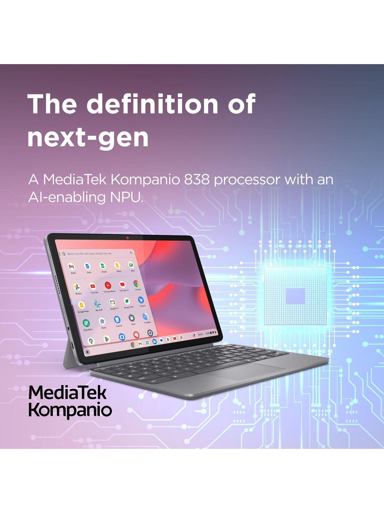 Image 4 of 7 of Lenovo Chromebook Duet 11M889 - MediaTek - 8GB RAM - 128GB SSD - 11in WUXGA - Grey