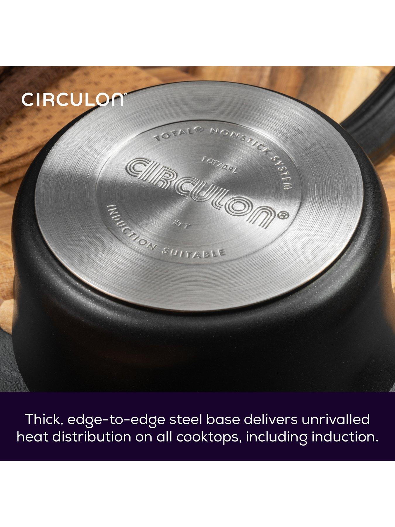 Image 4 of 6 of Circulon Circulon Total Hard Anodised Everyday Pan / Sauteuse 24cm/2.8l