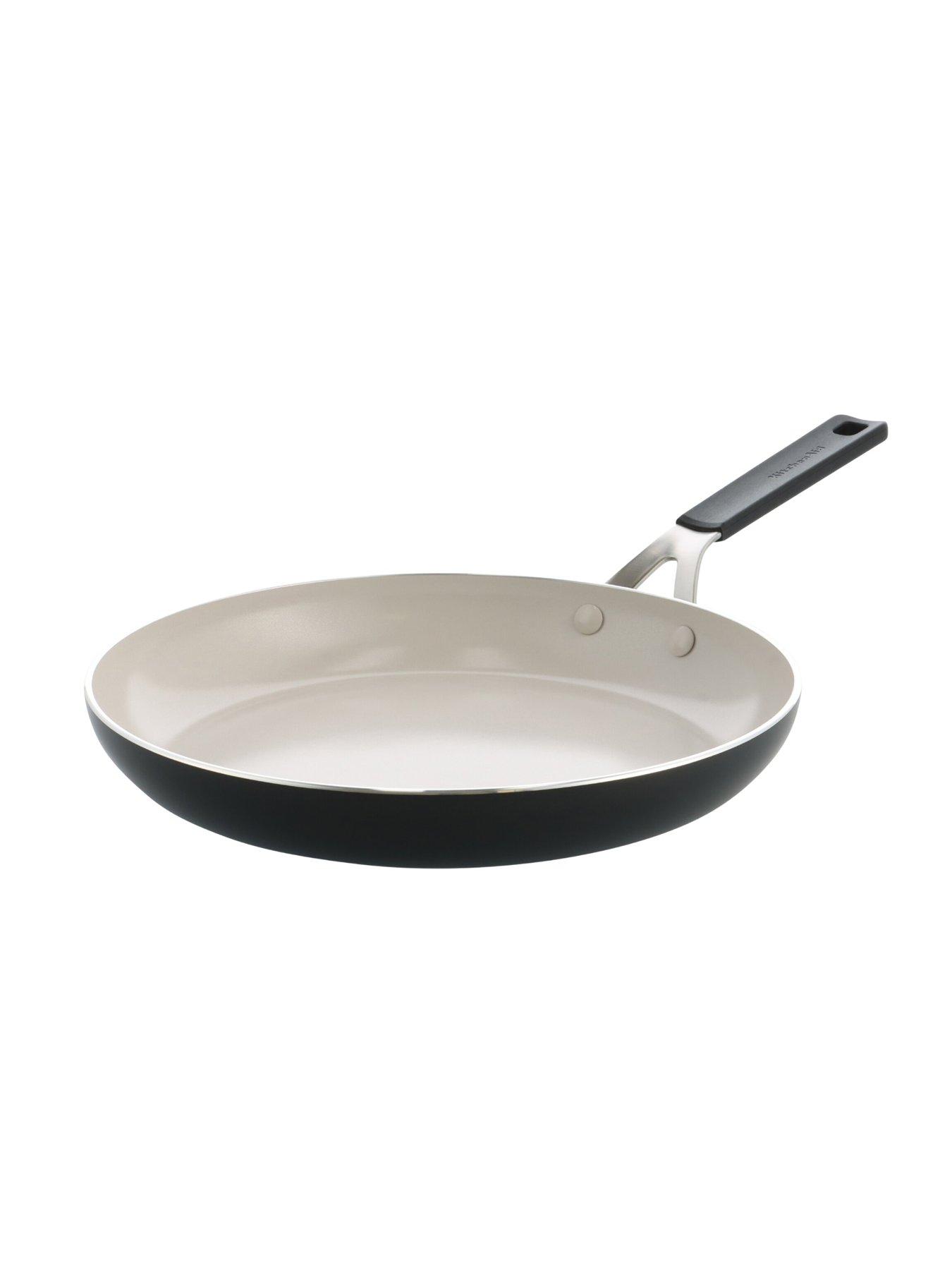 Image 1 of 3 of KitchenAid Coloured Aluminum Frypan 30cm - Matte Black