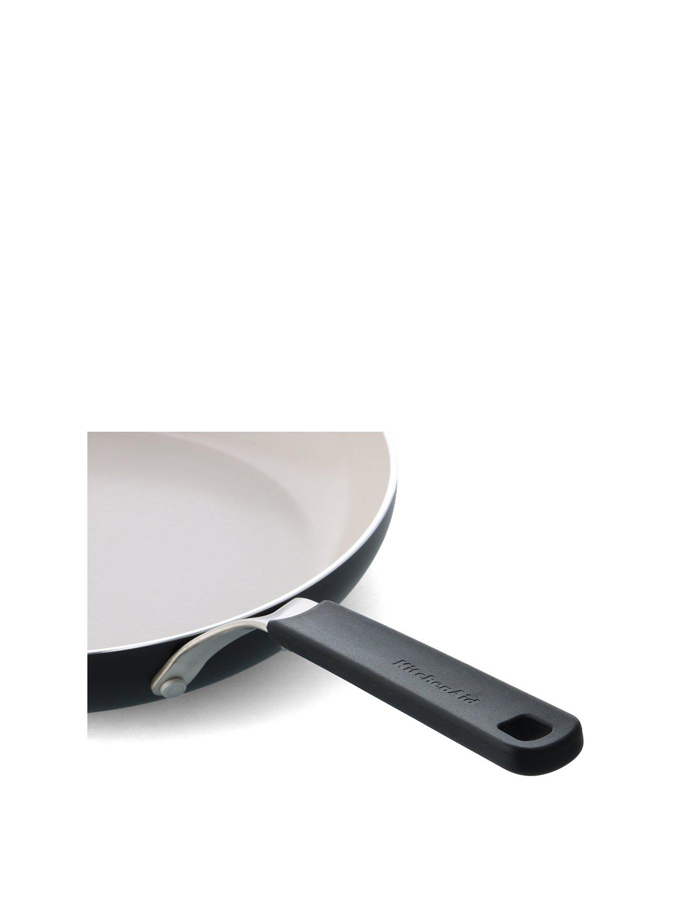 Image 2 of 3 of KitchenAid Coloured Aluminum Frypan 30cm - Matte Black
